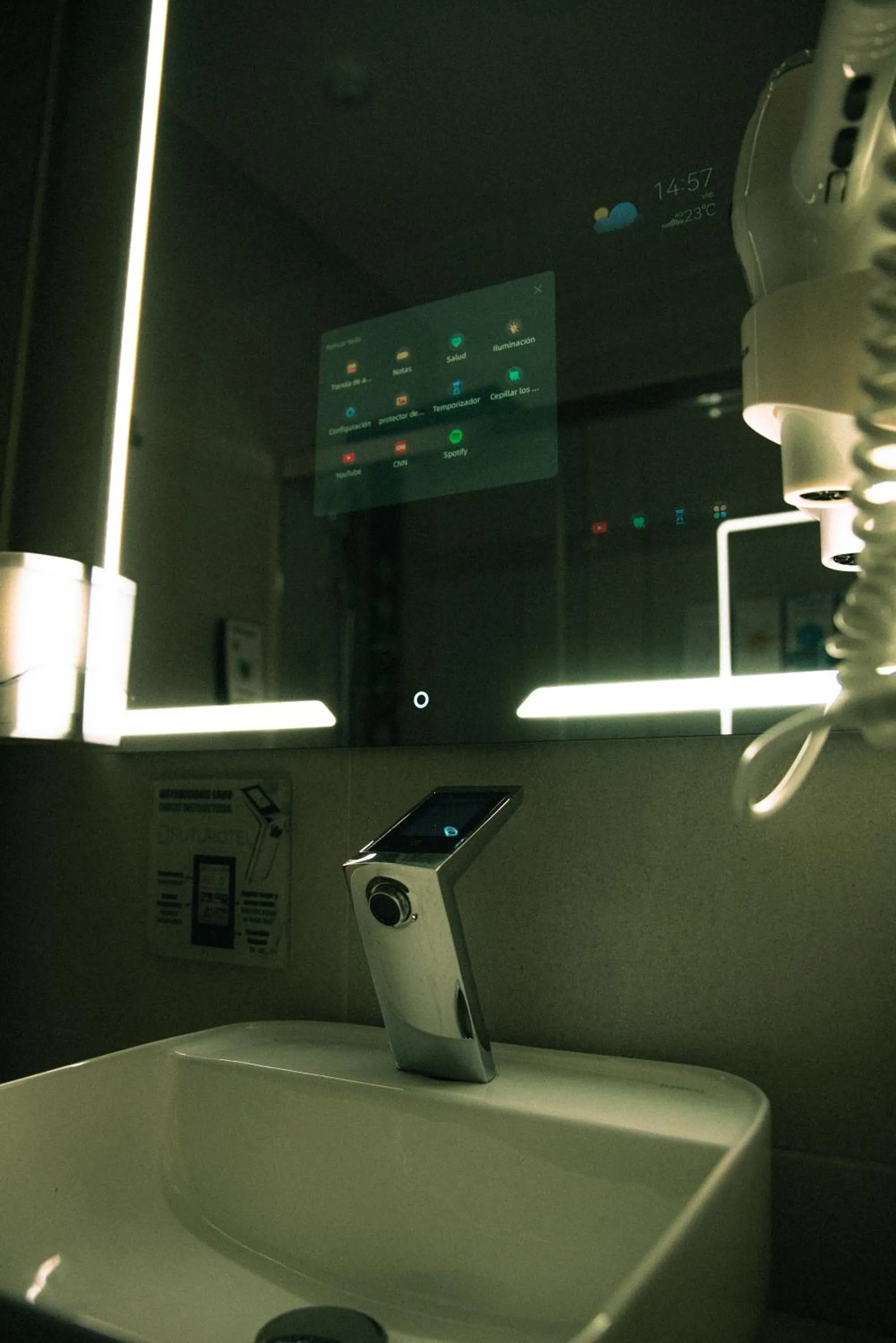 Bathroom in Futurotel Sevilla