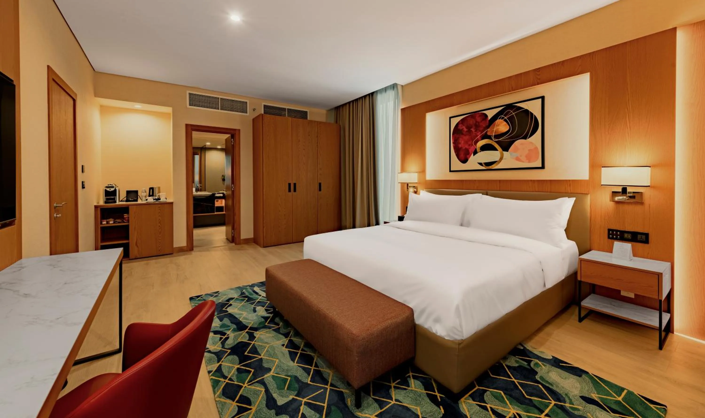 Bed in Millennium Al Masar