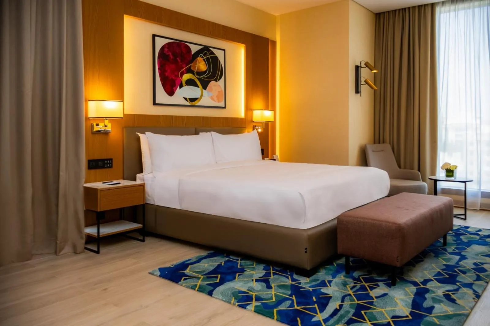 Bed in Millennium Al Masar