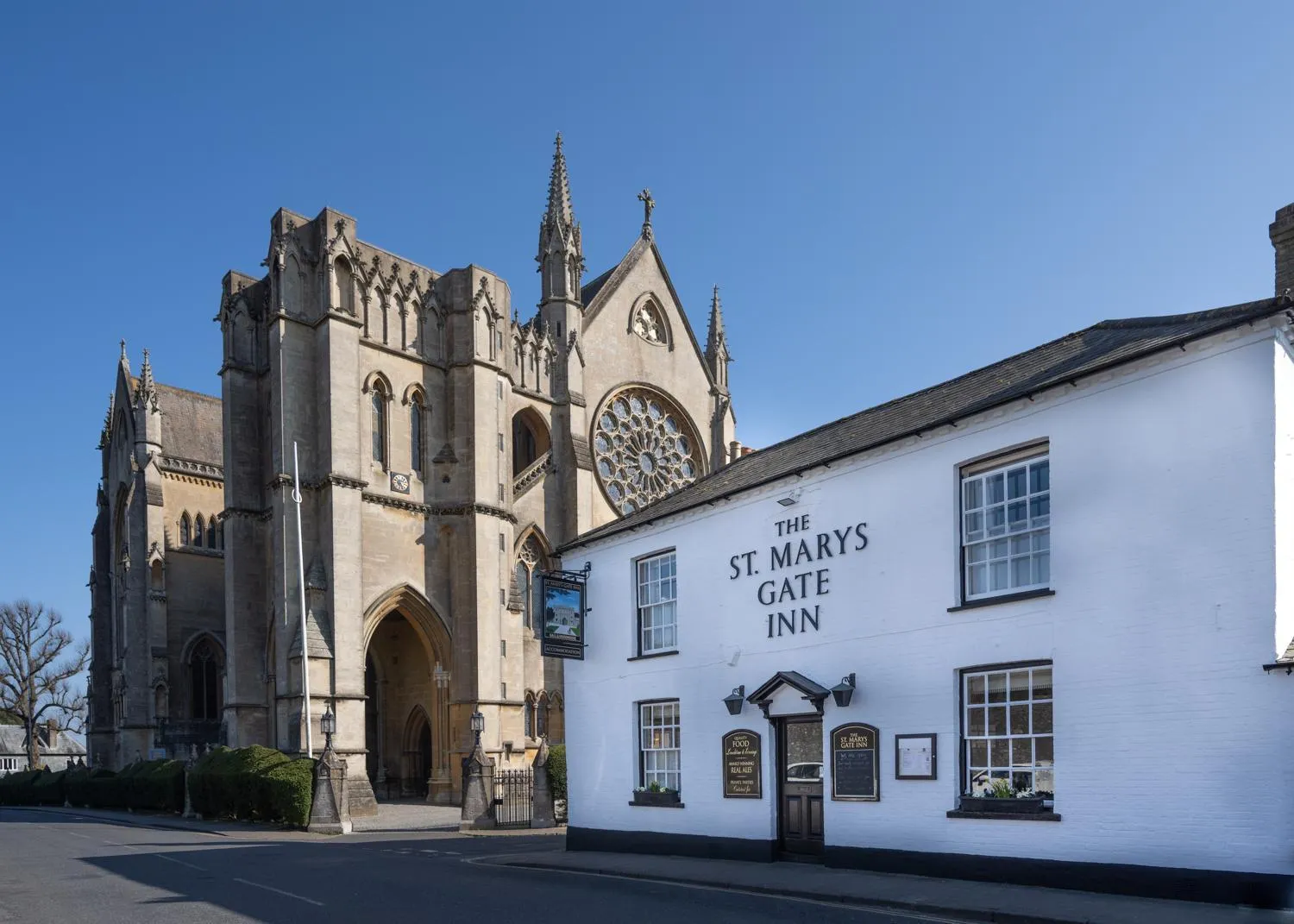 Property building in St Marys Gate Inn