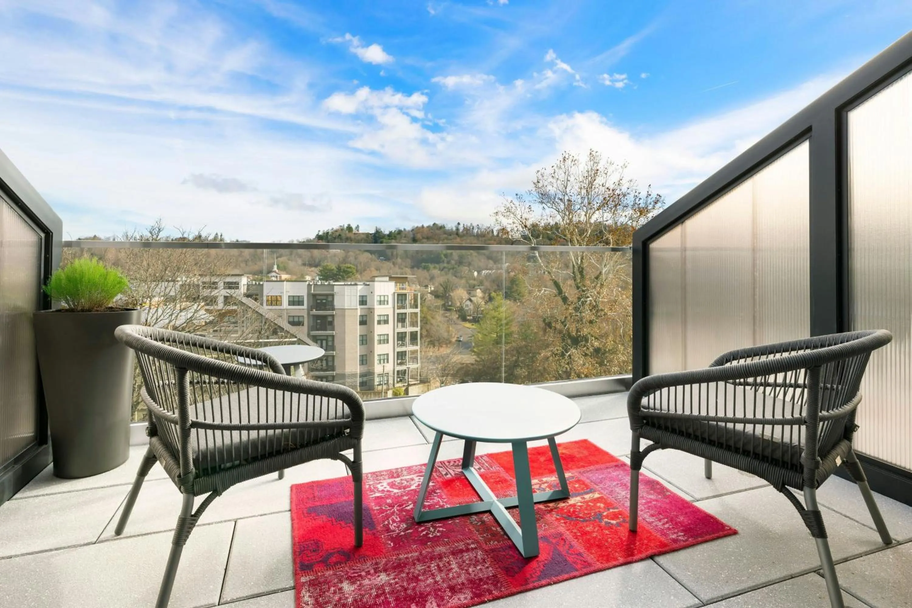 Photo of the whole room in Moxy Asheville