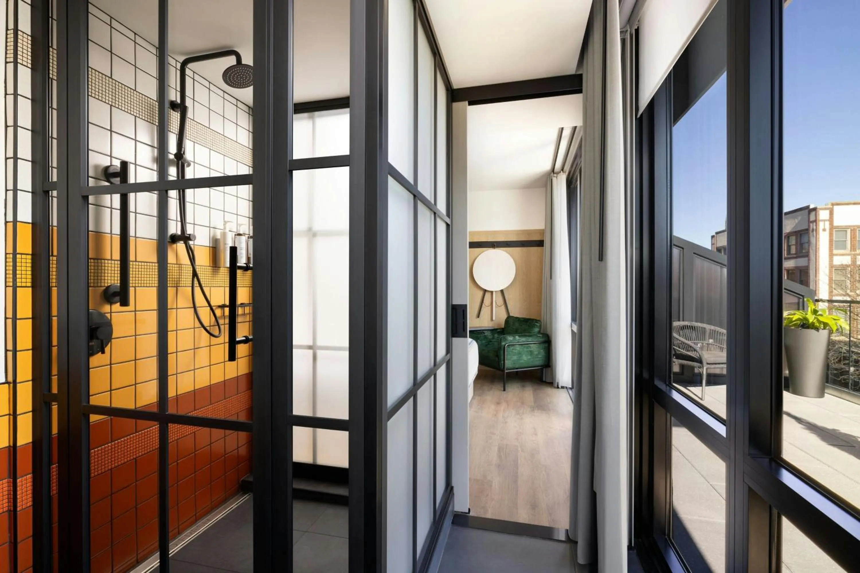 Photo of the whole room in Moxy Asheville