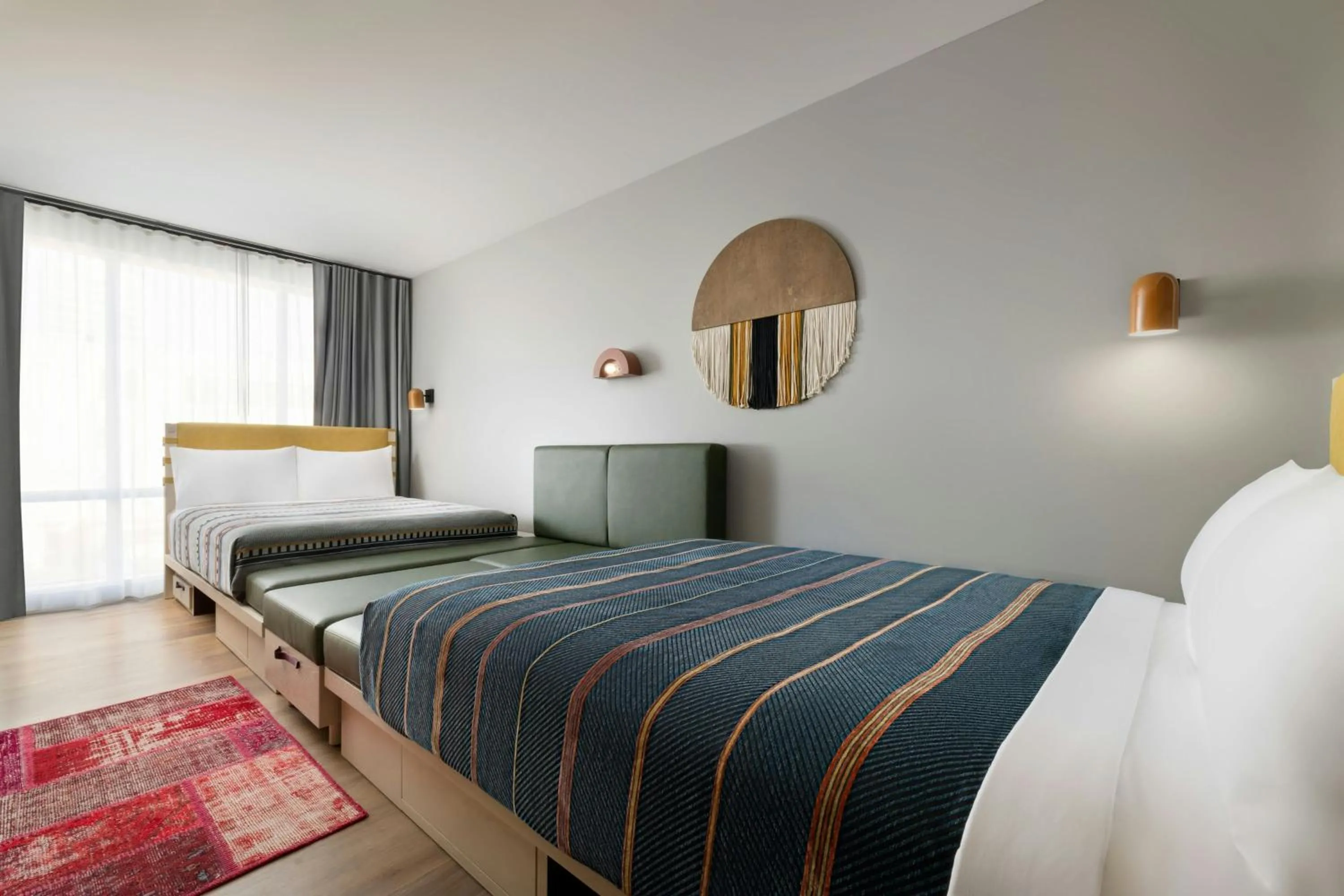 Photo of the whole room, Bed in Moxy Asheville