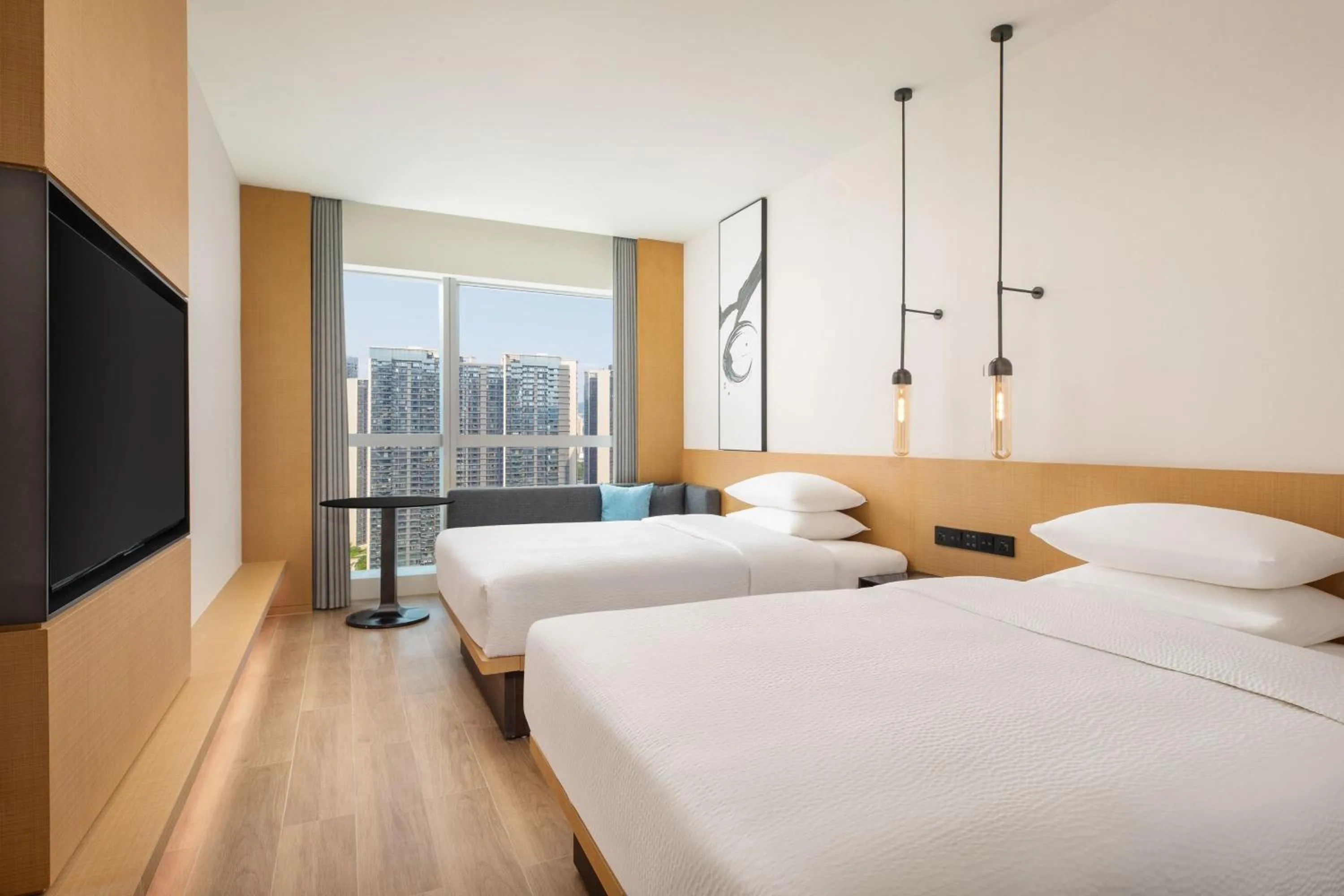 Photo of the whole room, Bed in Fairfield by Marriott Shenzhen Bao'an