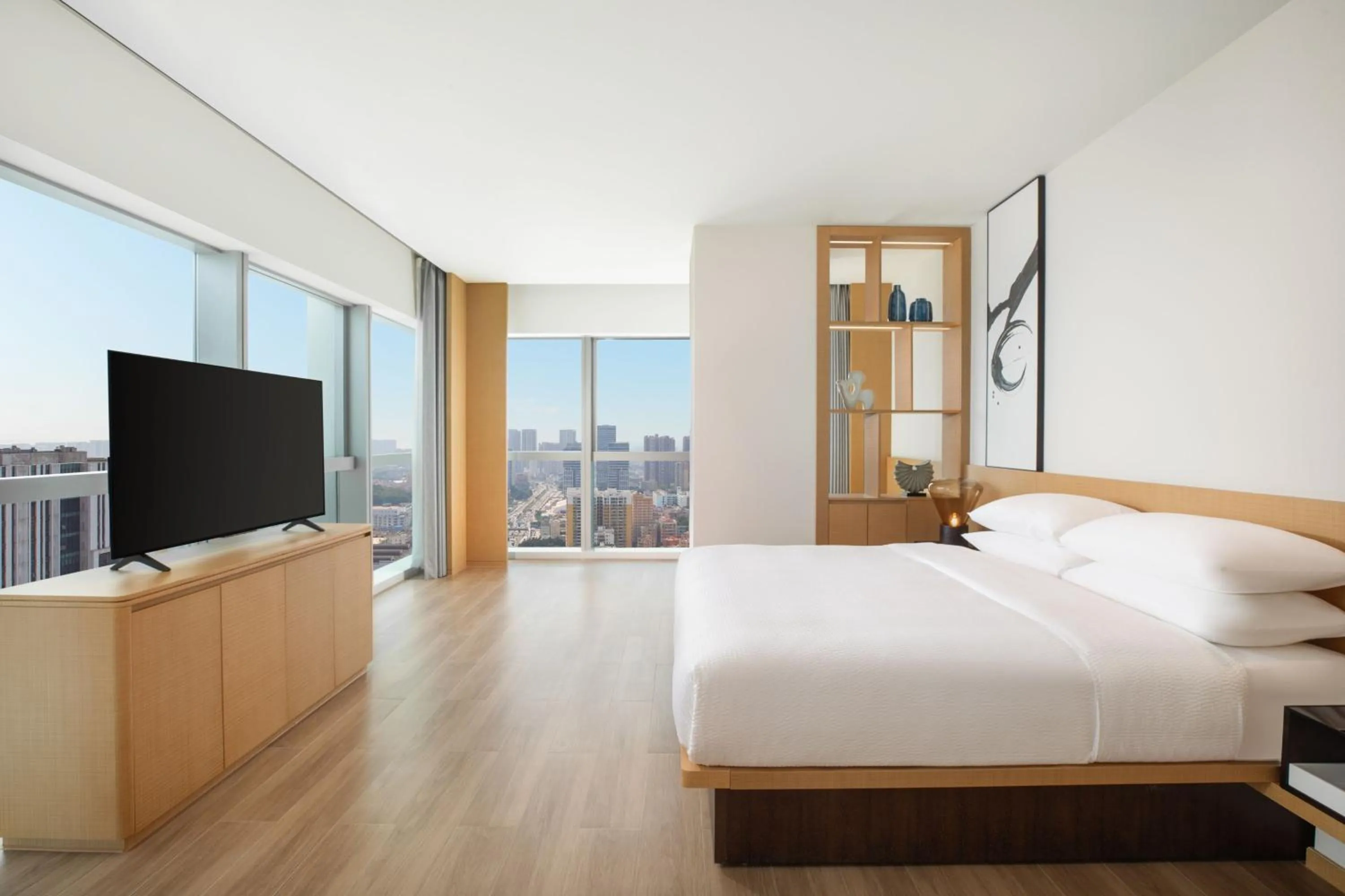 Photo of the whole room, Bed in Fairfield by Marriott Shenzhen Bao'an