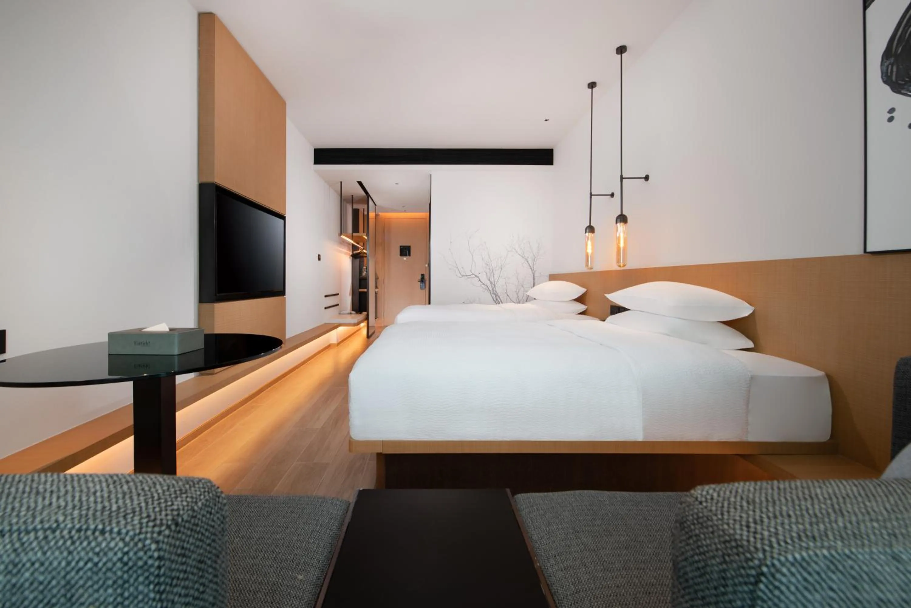 On site, Bed in Fairfield by Marriott Shenzhen Bao'an