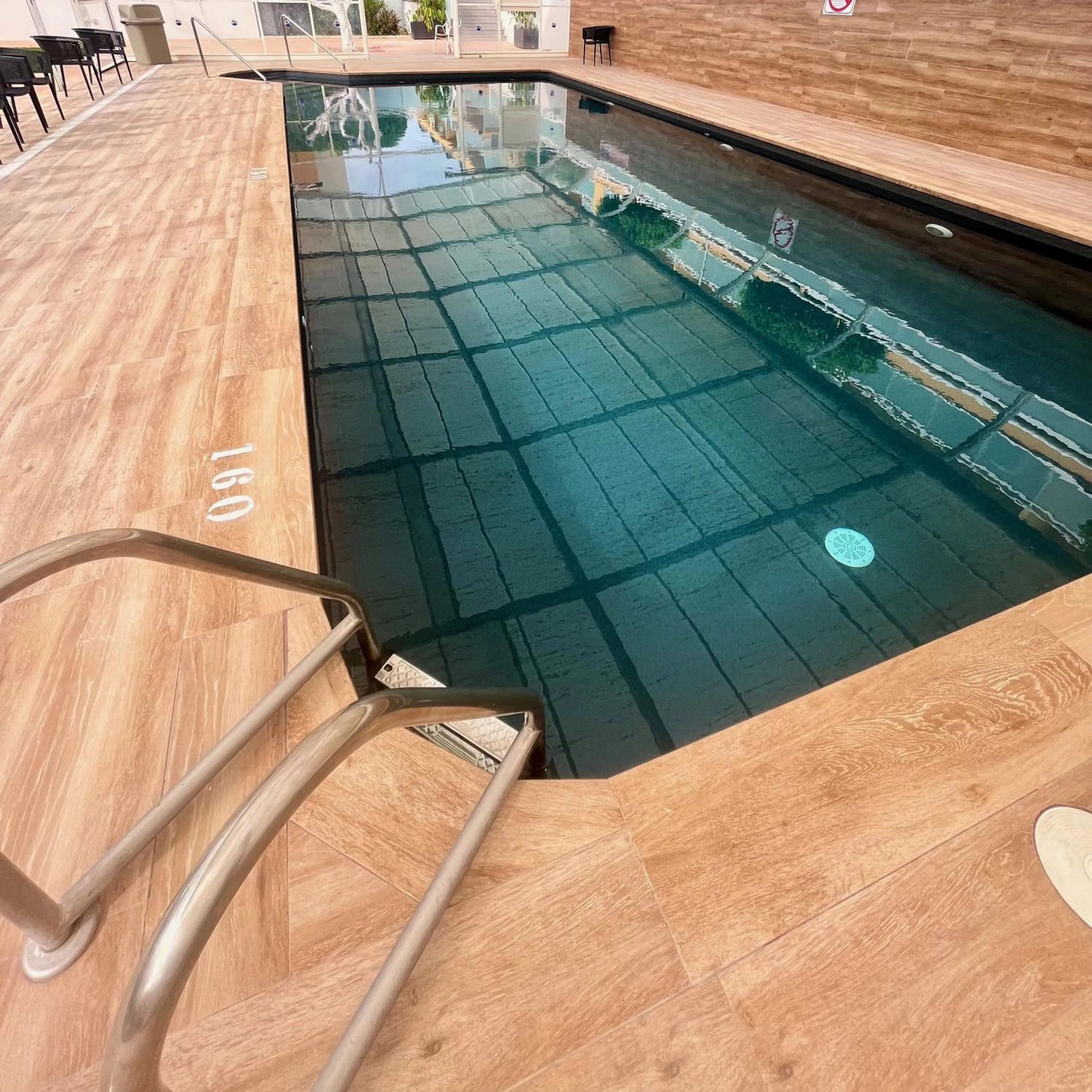 Swimming pool in Apartamentos Turisticos Terralta