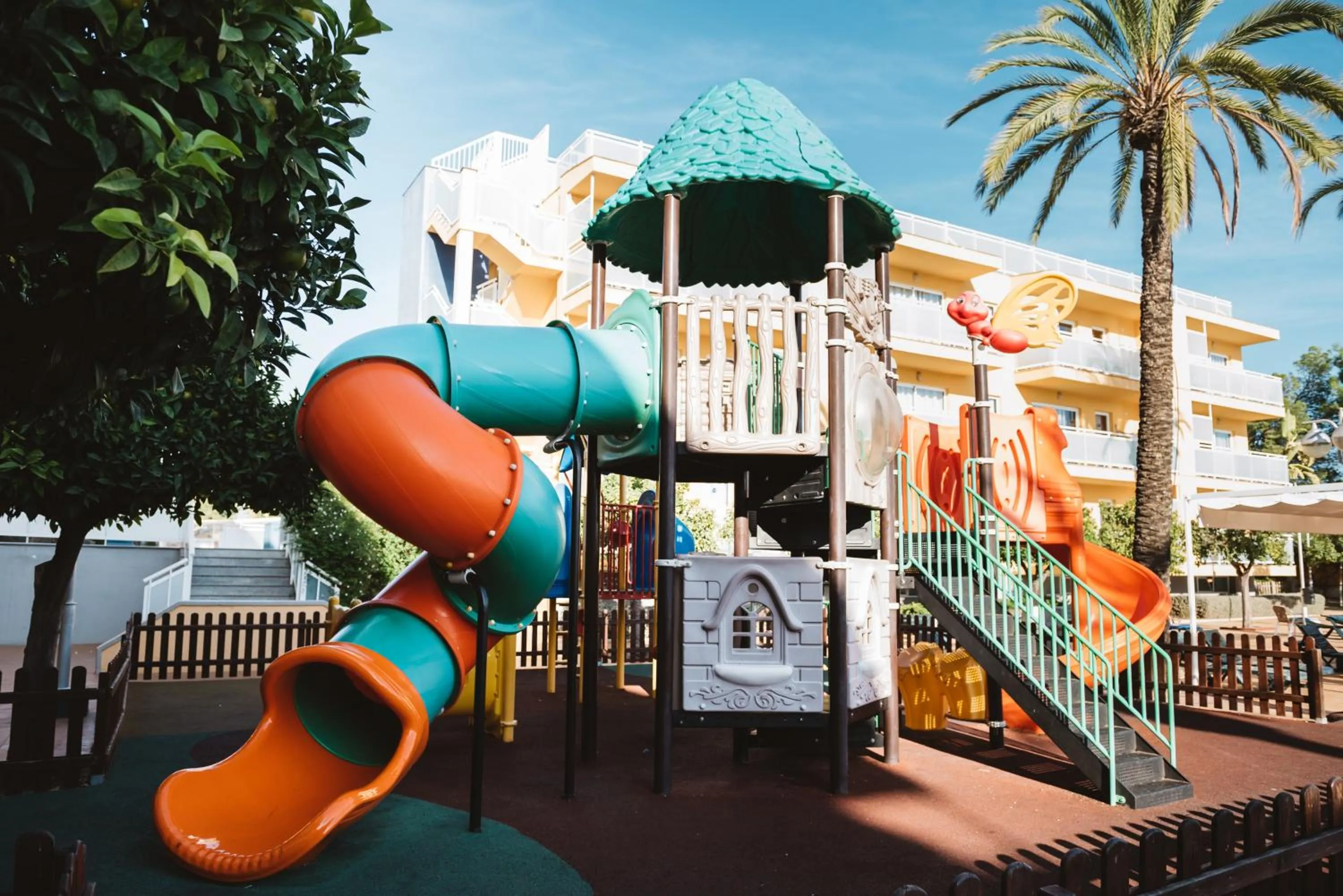 Children play ground in Apartamentos Turisticos Terralta