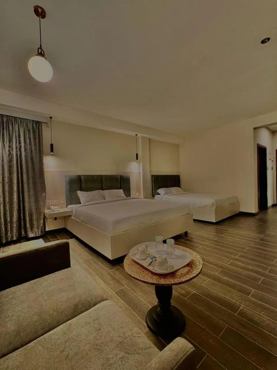 Bed in The Ivory Hotel