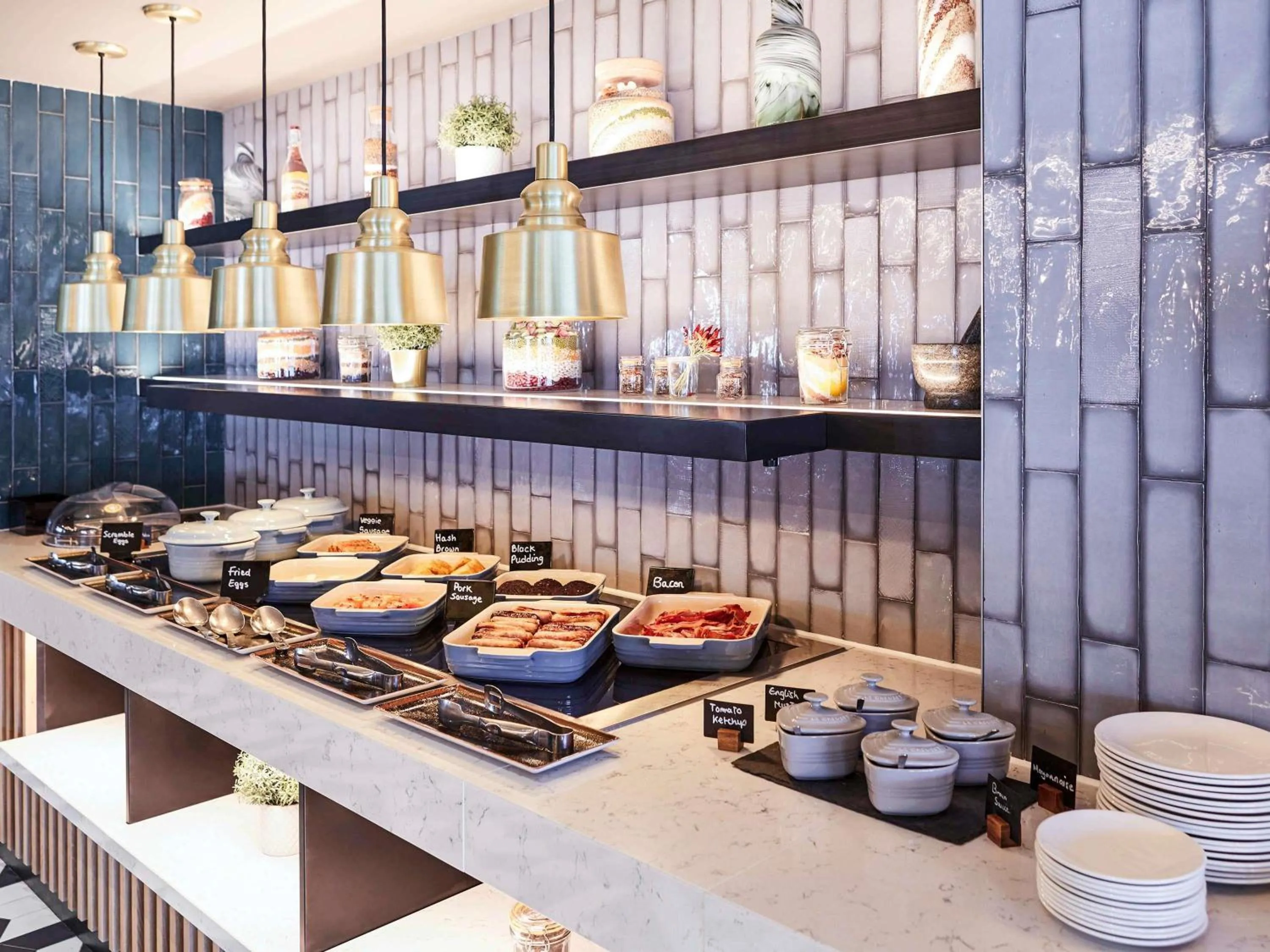 Breakfast in Novotel Birmingham Airport Terminal Building - NEC