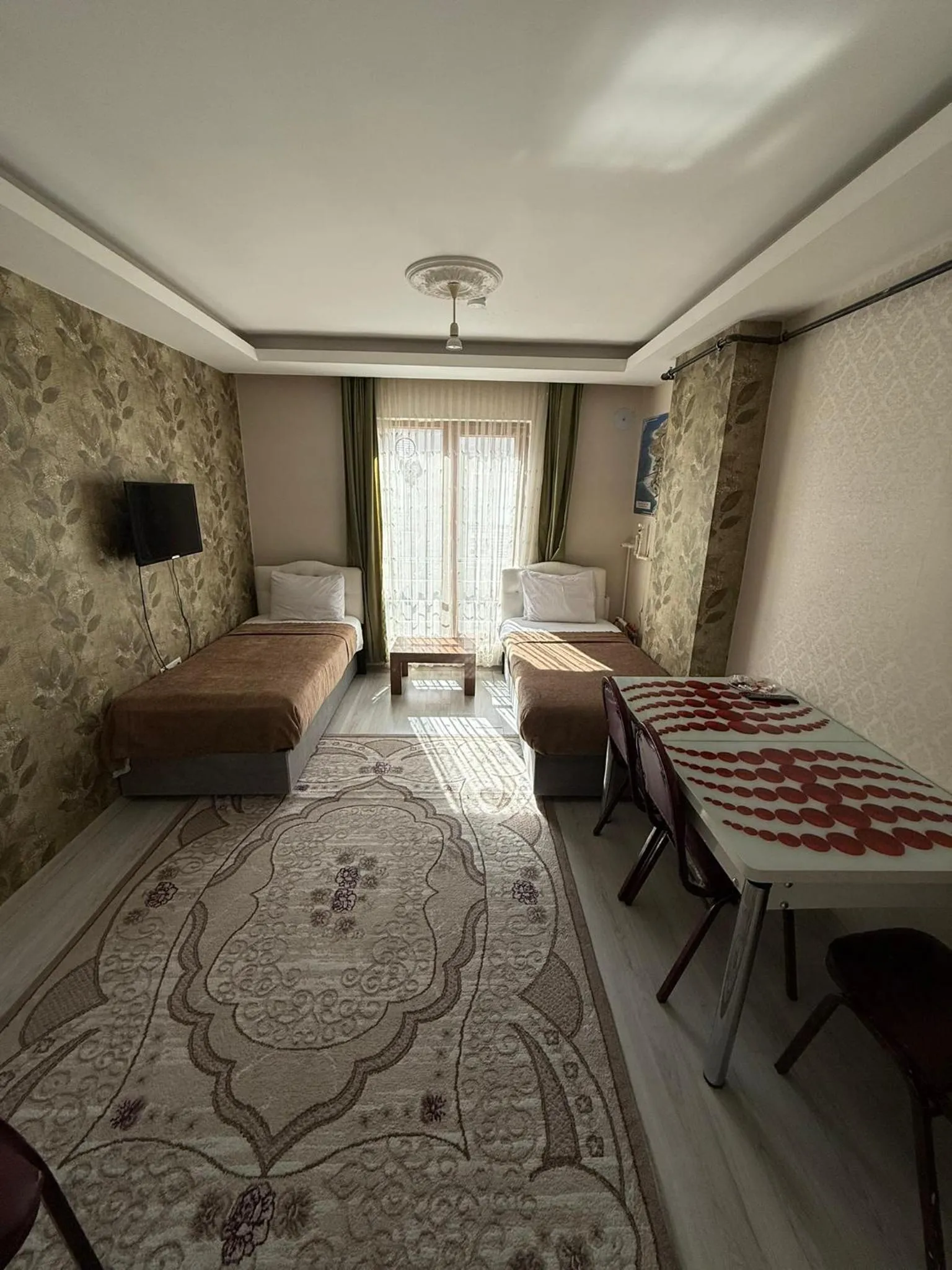 Bed in Espinaz Apart Otel