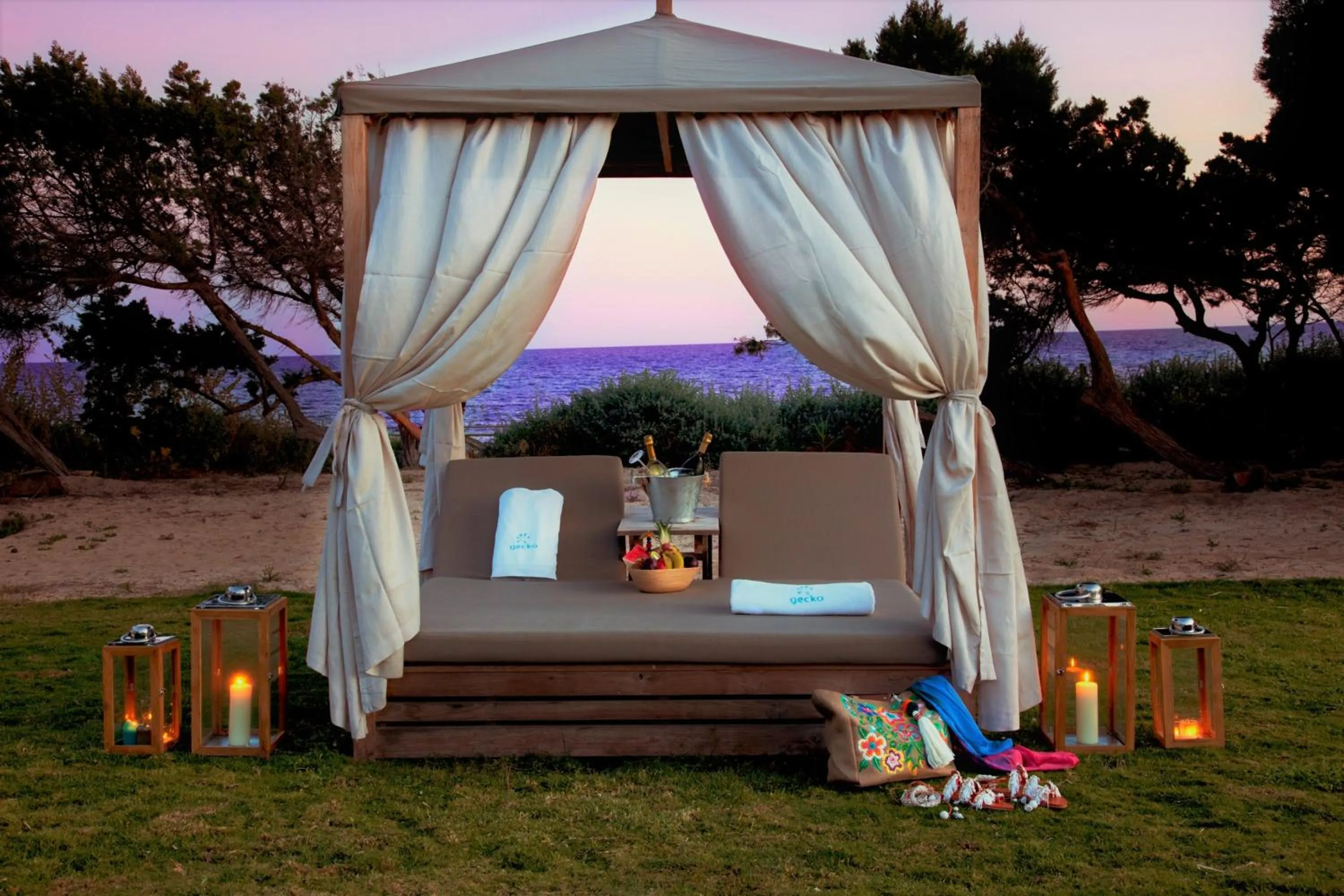 Garden in Gecko Hotel & Beach Club