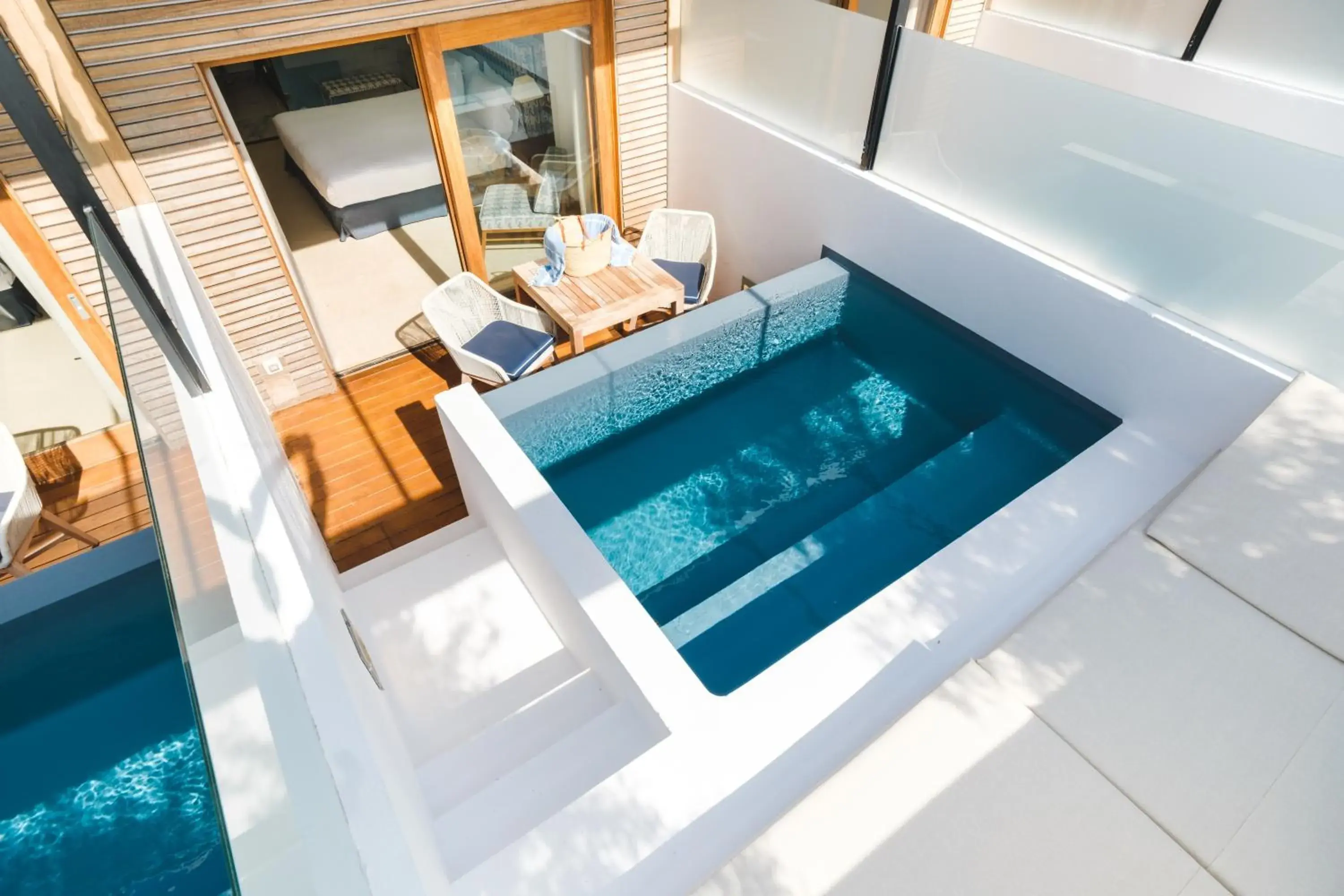 Deluxe Double Room with Pool in Gecko Hotel & Beach Club Deluxe Double Room with Pool in Gecko Hotel & Beach Club