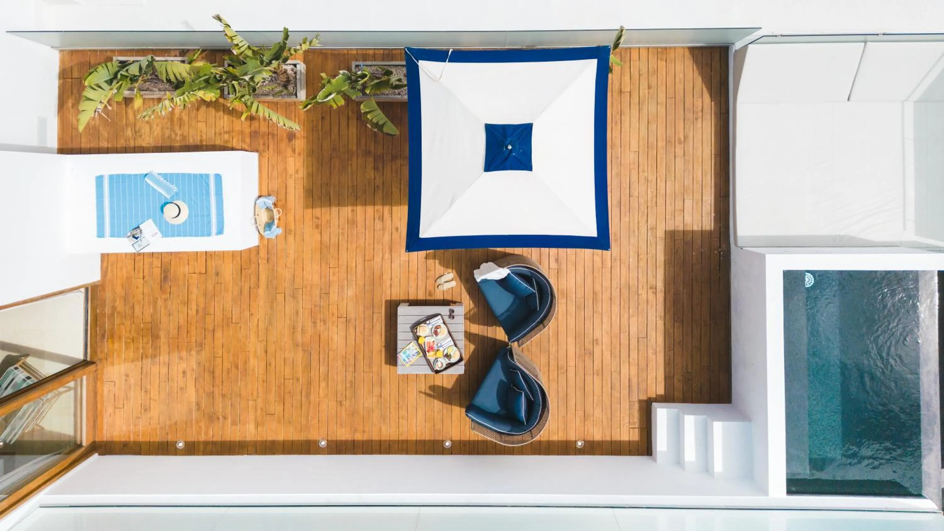 Balcony/Terrace in Gecko Hotel & Beach Club