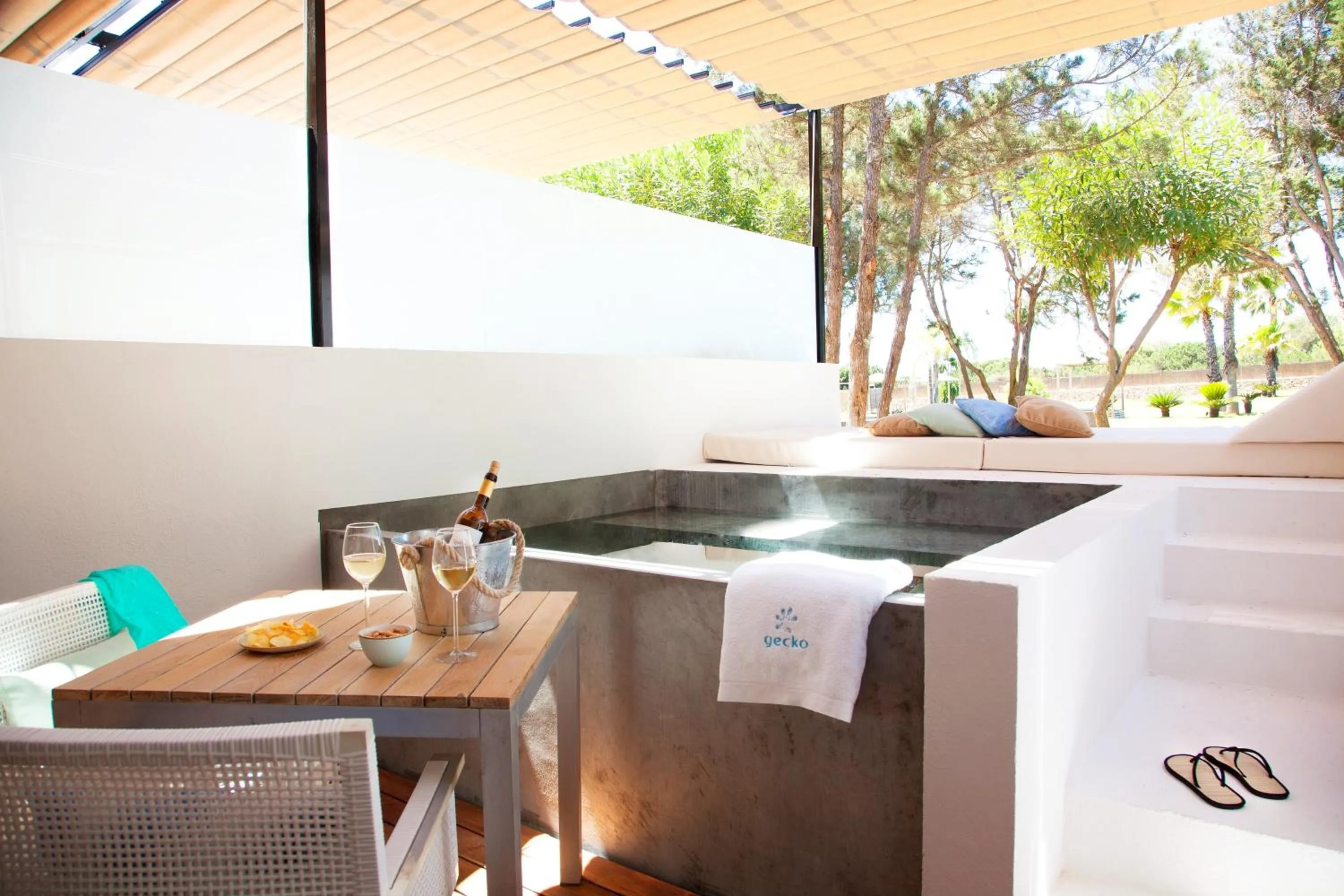 Balcony/Terrace in Gecko Hotel & Beach Club