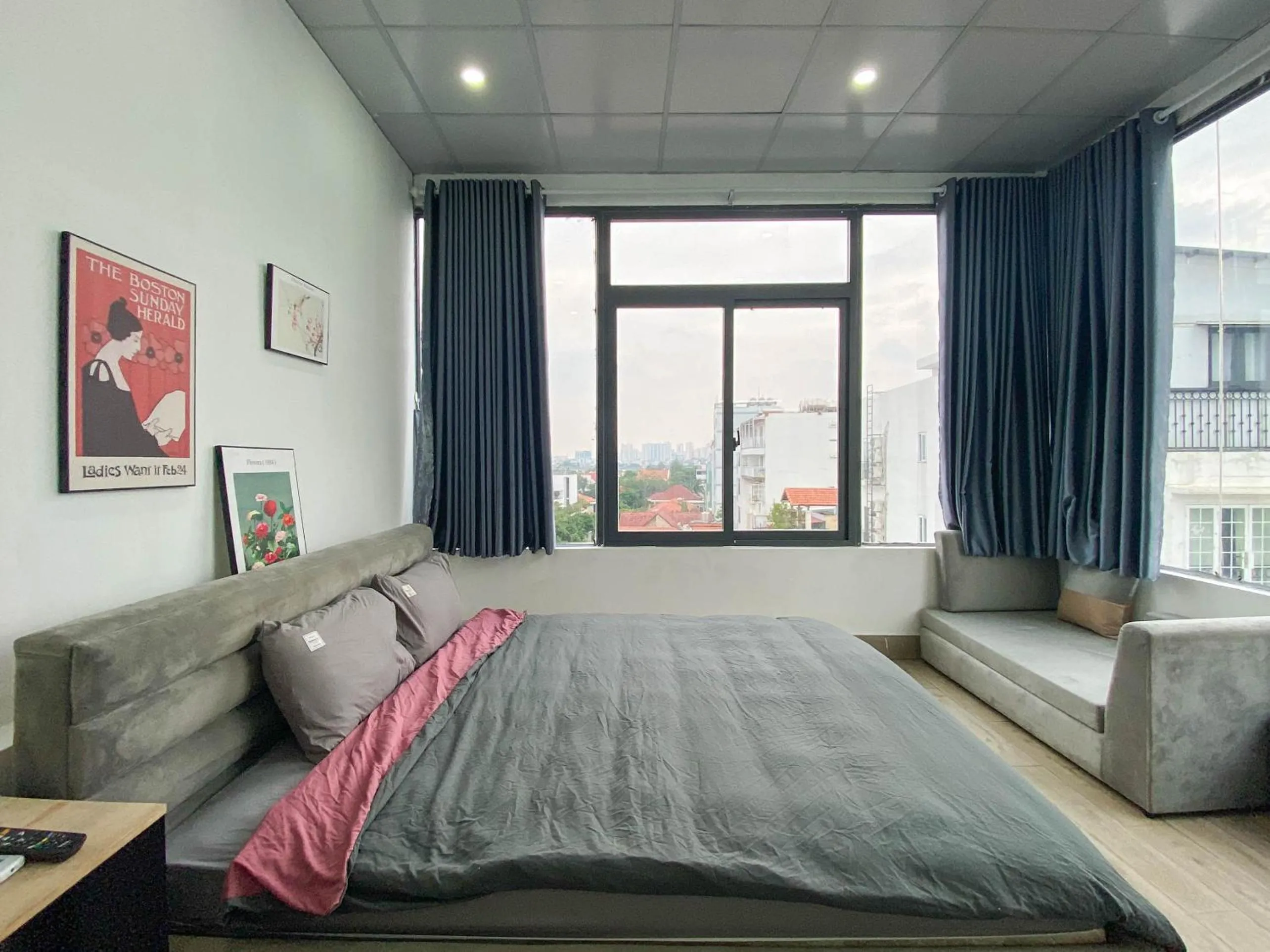 Bed in Zeus Living - Cozy Apartment in Thao Dien