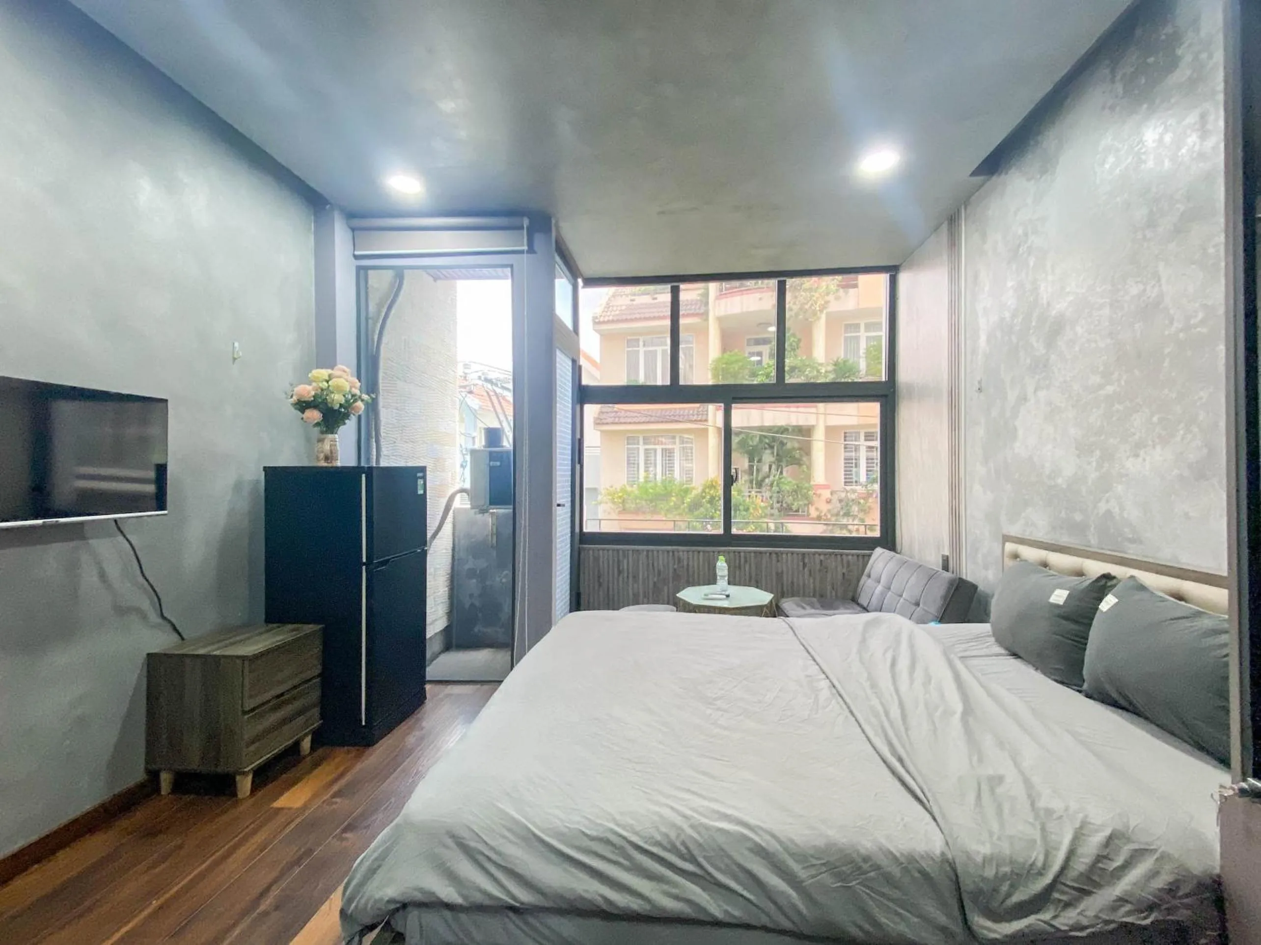 Bed in Zeus Living - Cozy Apartment in Thao Dien