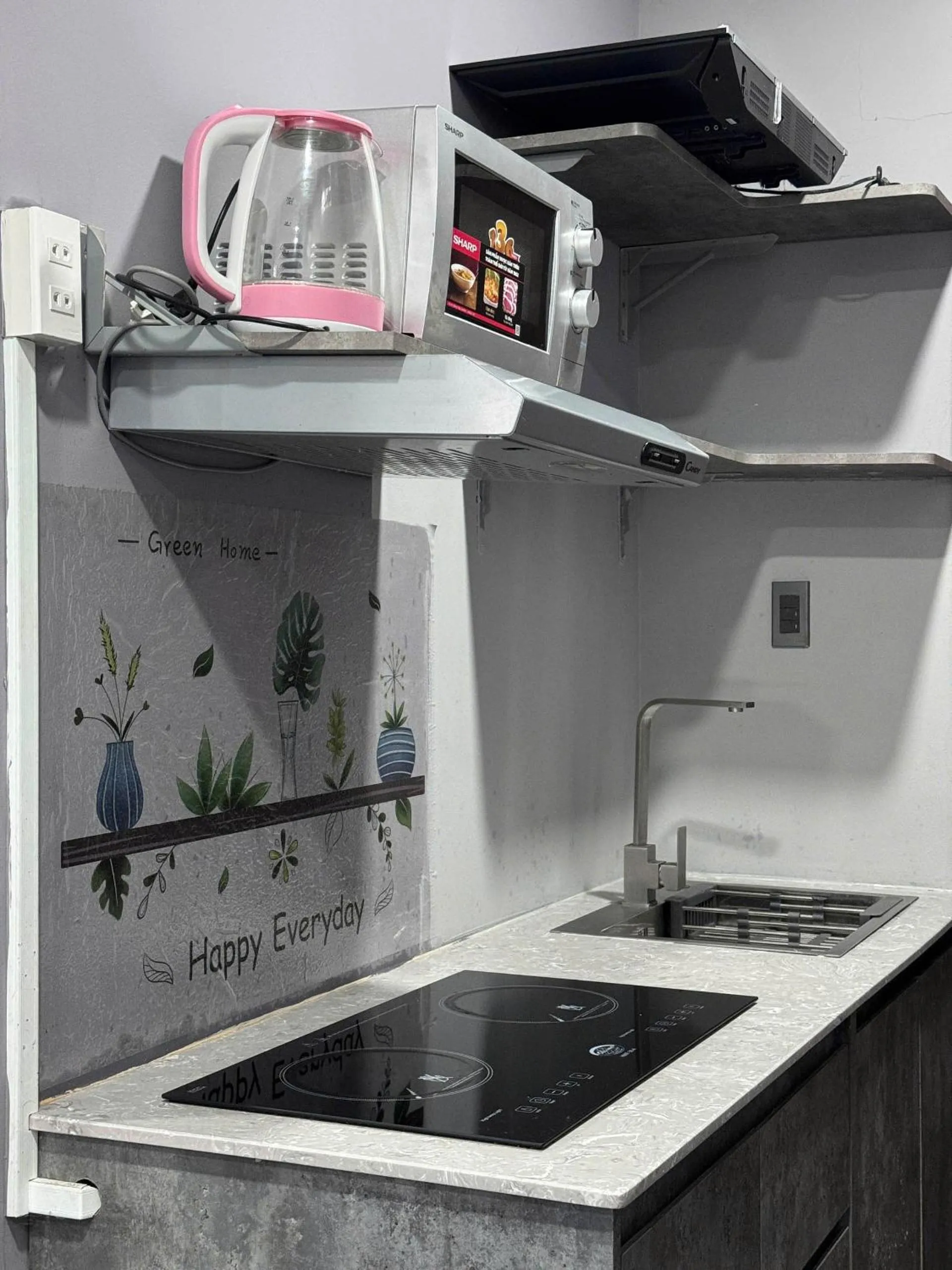 kitchen in Zeus Living - Cozy Apartment in Thao Dien