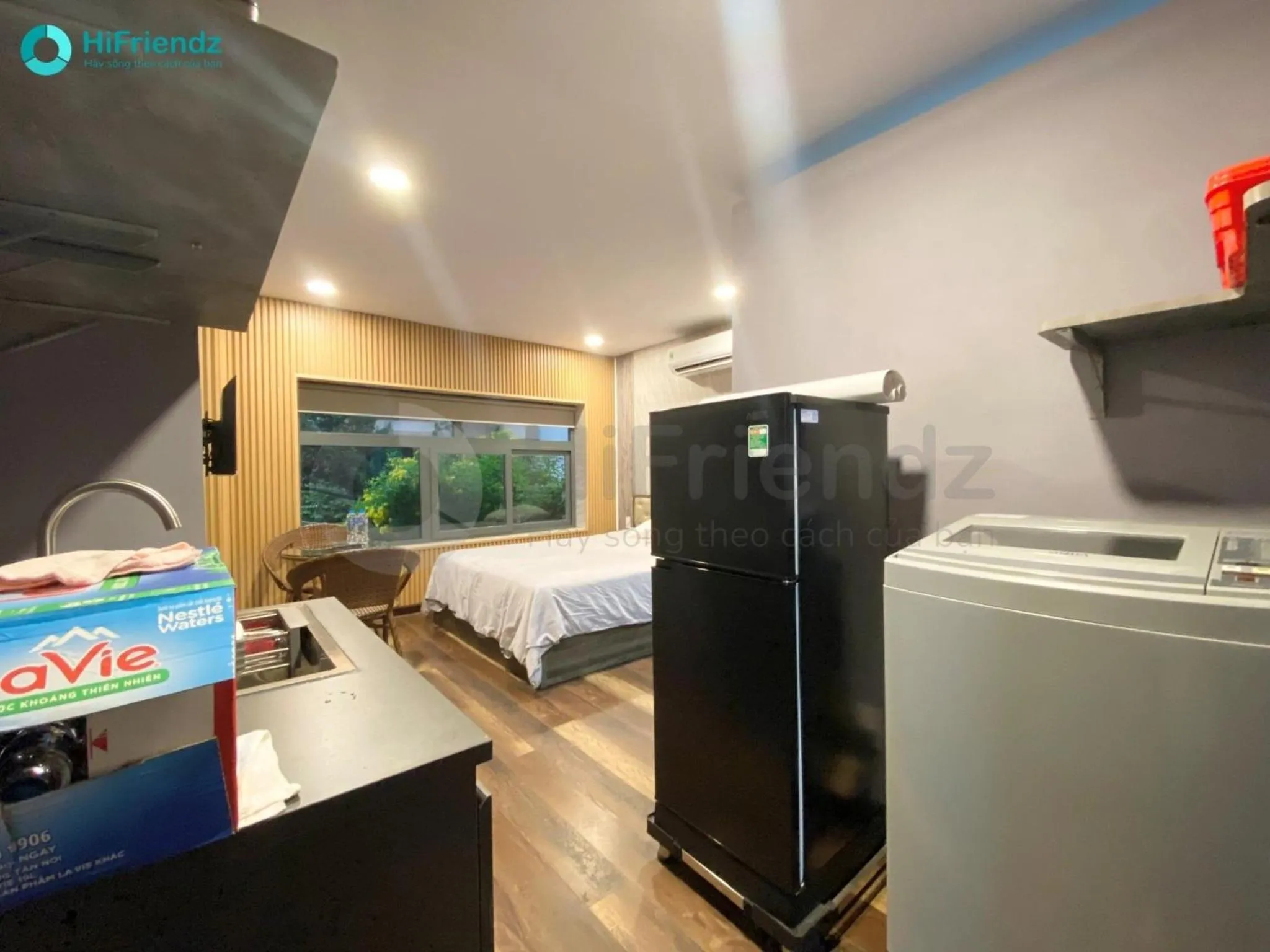 Bed in Zeus Living - Cozy Apartment in Thao Dien