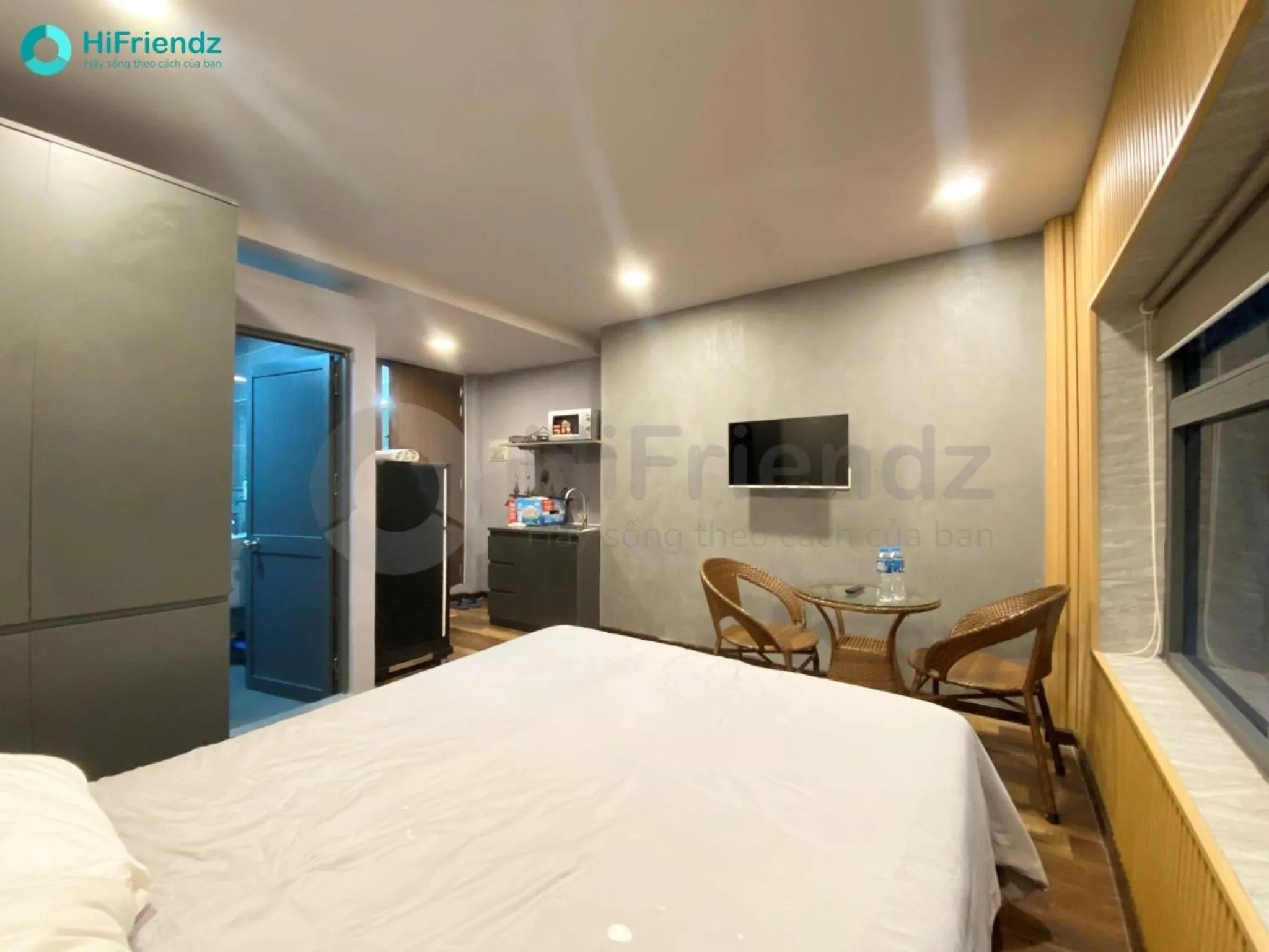 Bed in Zeus Living - Cozy Apartment in Thao Dien