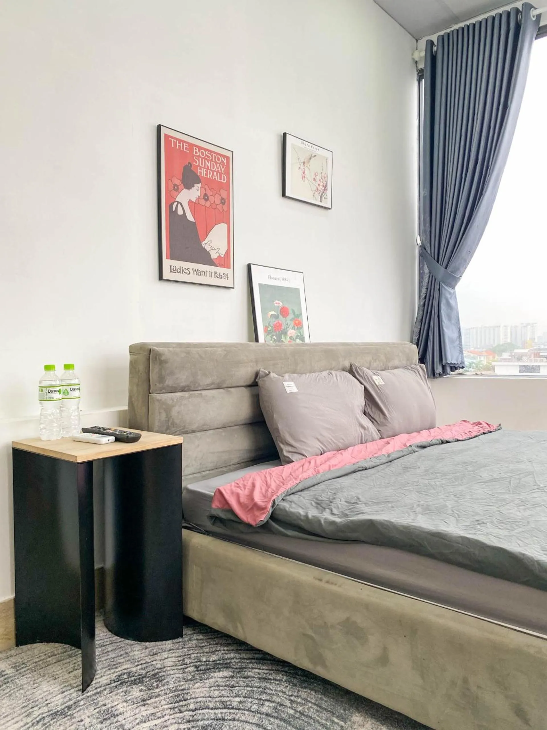 Bed in Zeus Living - Cozy Apartment in Thao Dien
