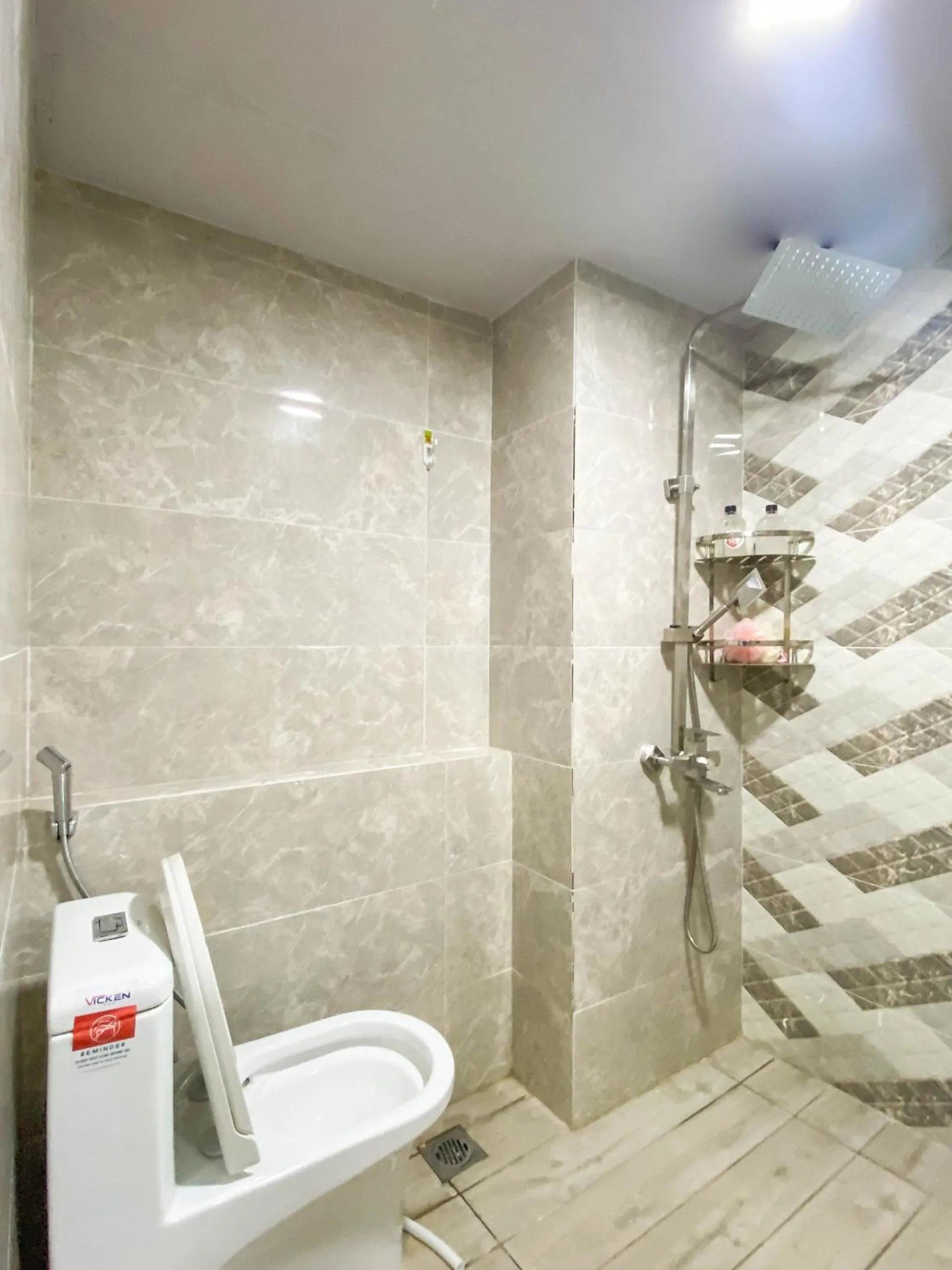 Shower in Zeus Living - Cozy Apartment in Thao Dien