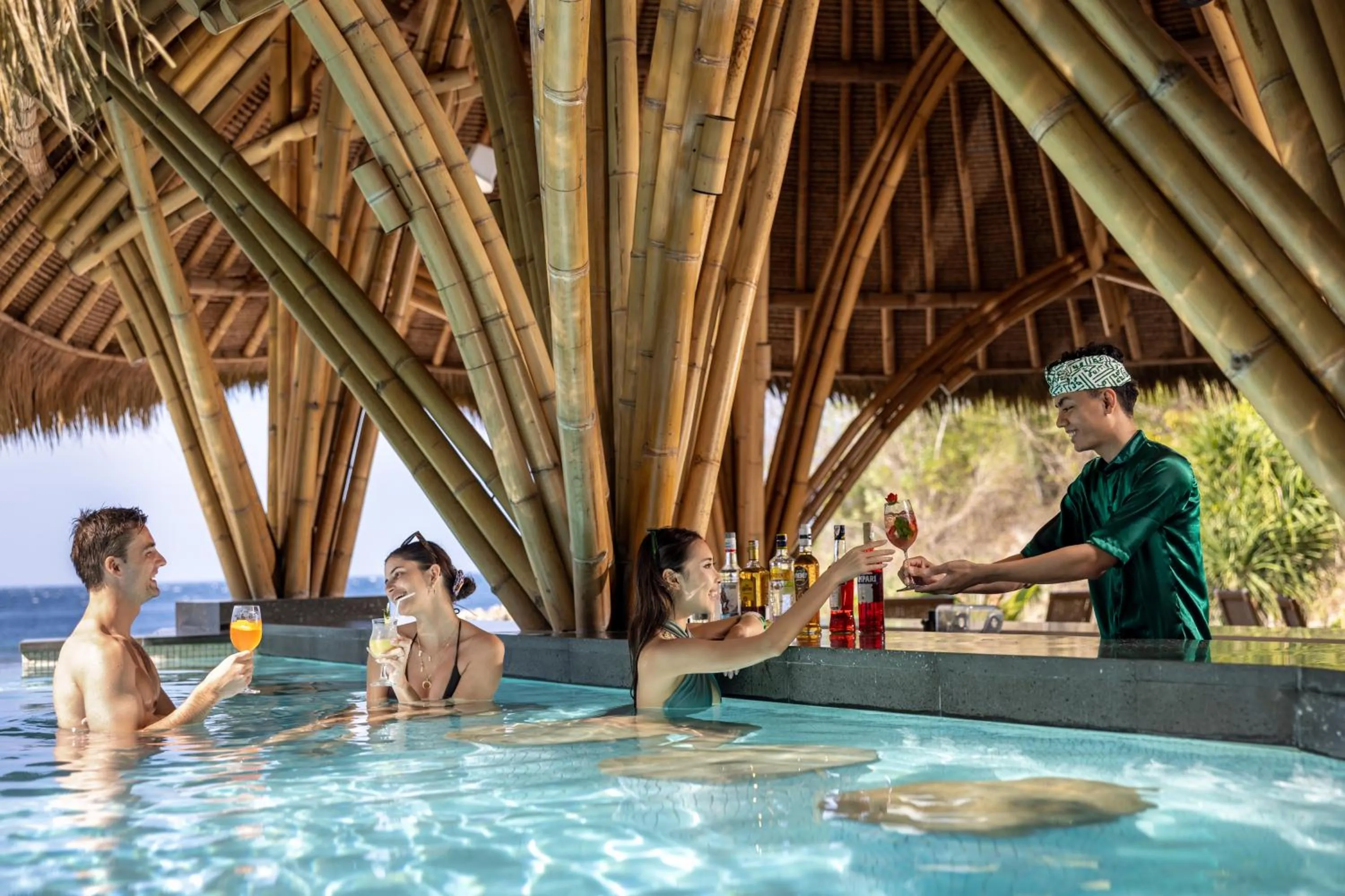 Swimming pool in Semaya Beach Resort