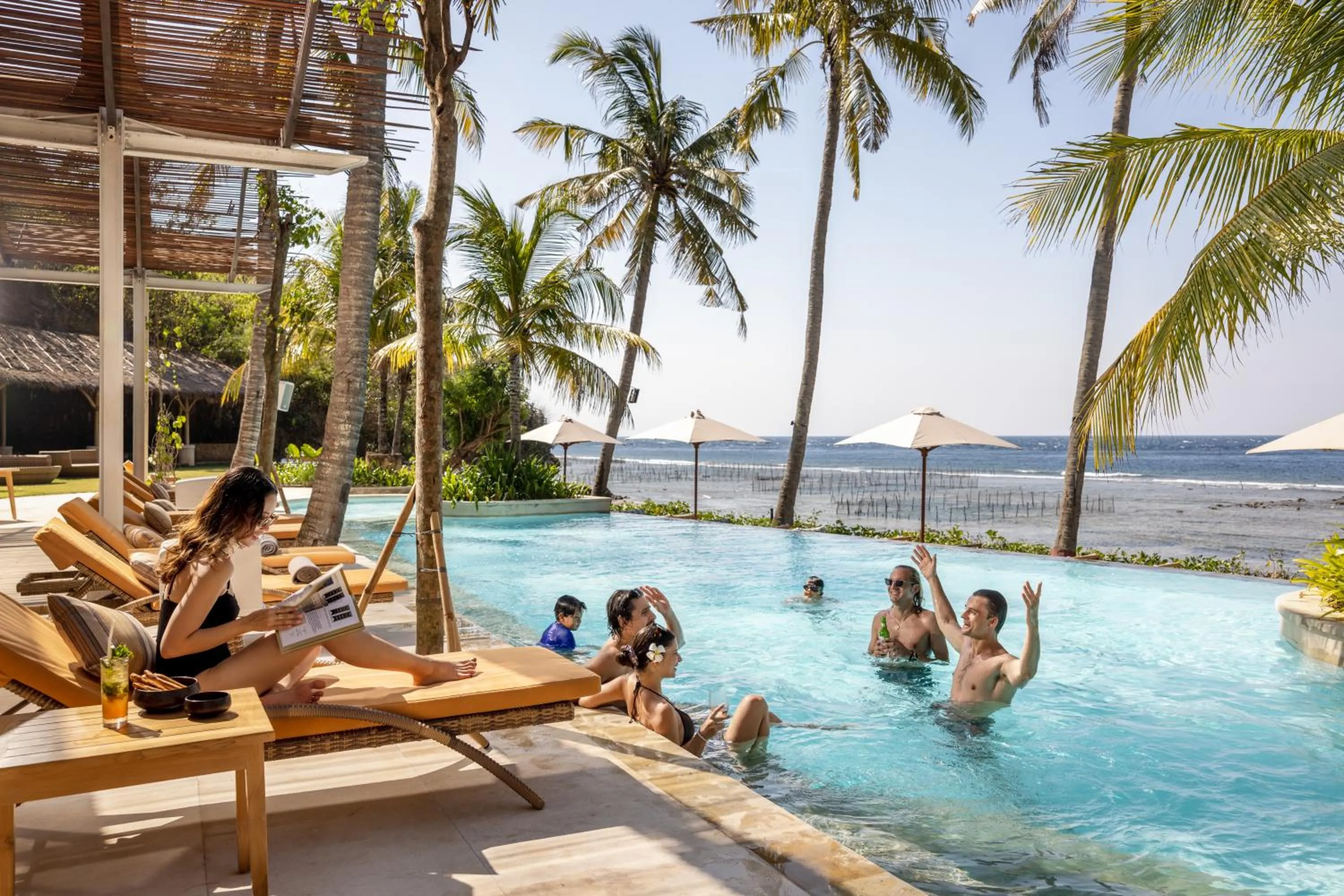 Swimming pool in Semaya Beach Resort