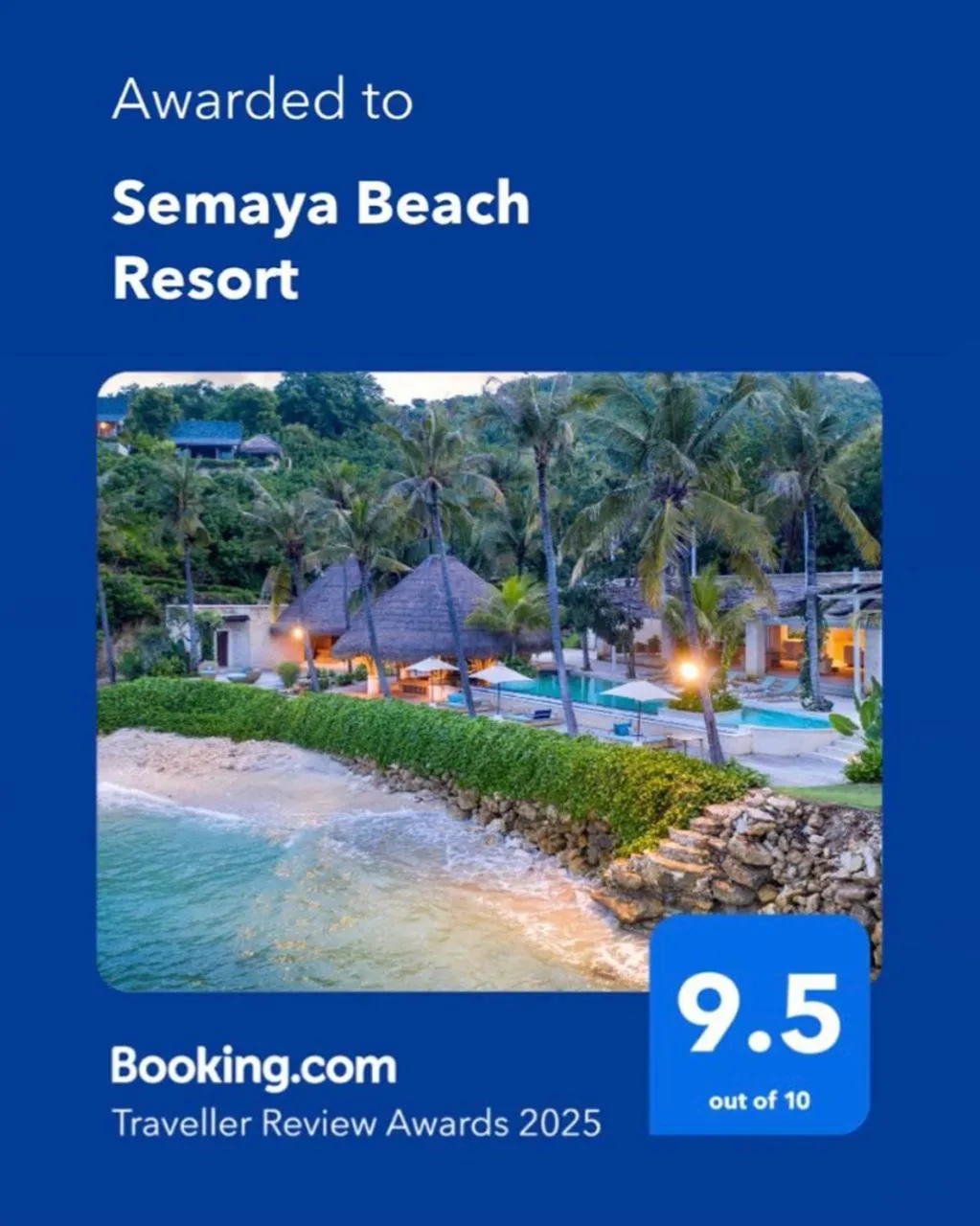 Property logo or sign in Semaya Beach Resort