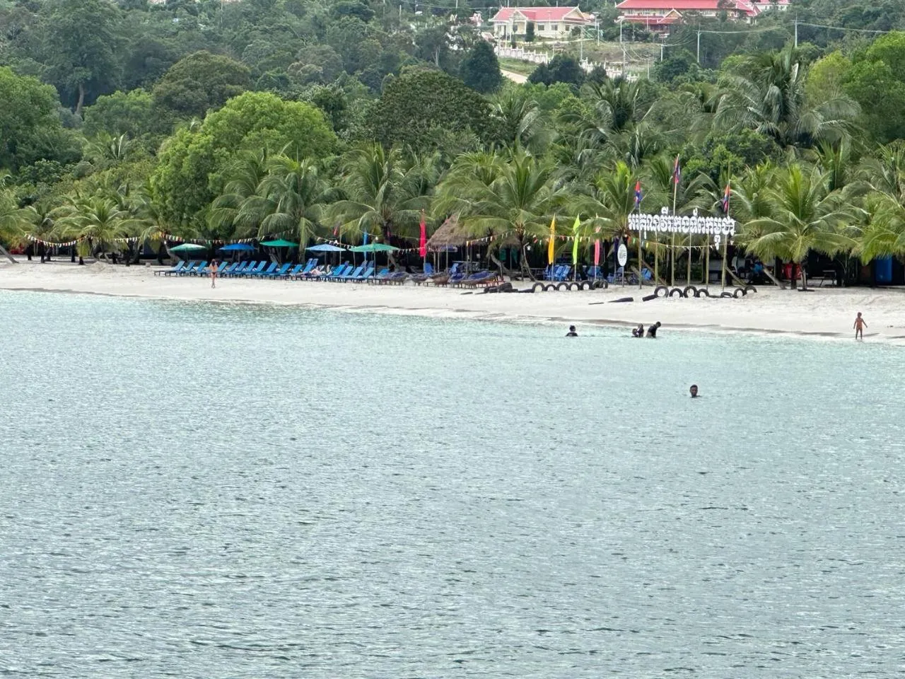Beach in Koh Rong Beach Hostel and Bungalows