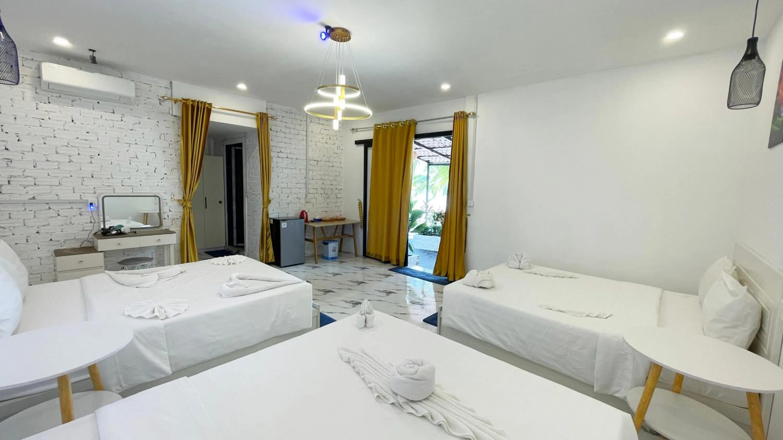 Photo of the whole room, Bed in Koh Rong Beach Hostel and Bungalows