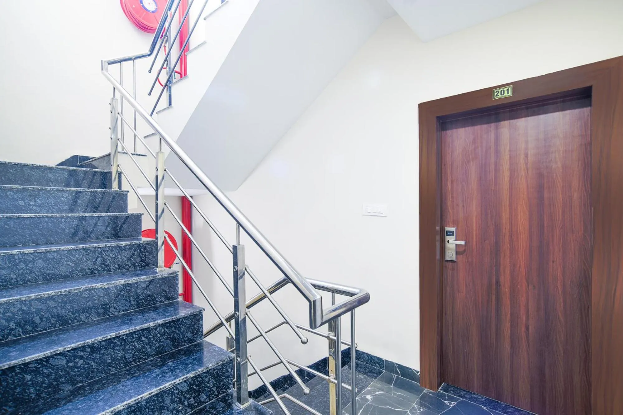 Lobby or reception in FabHotel J Palace