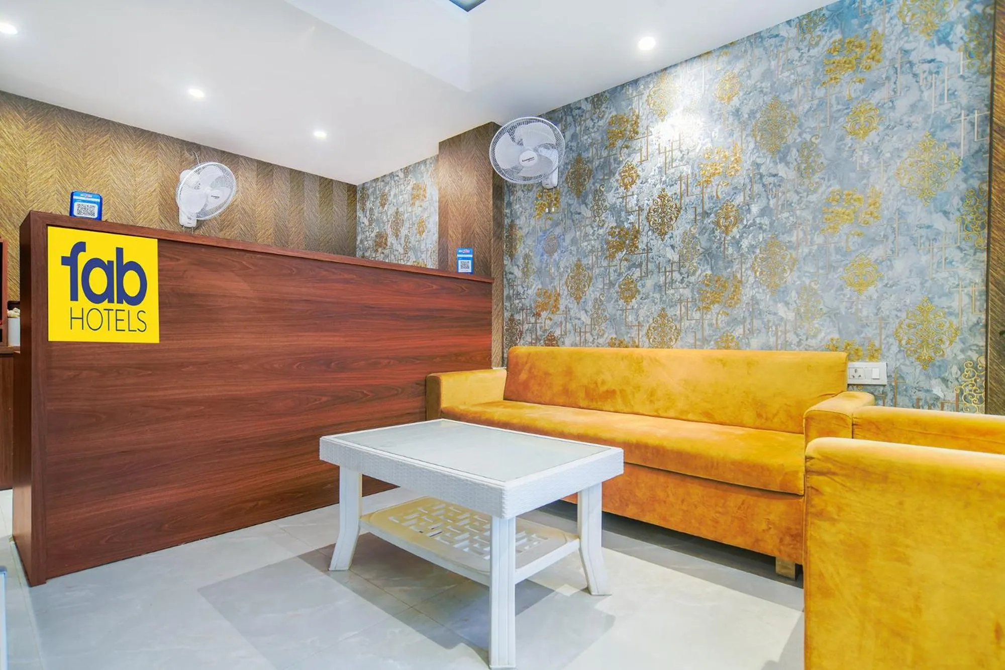 Lobby or reception in FabHotel J Palace