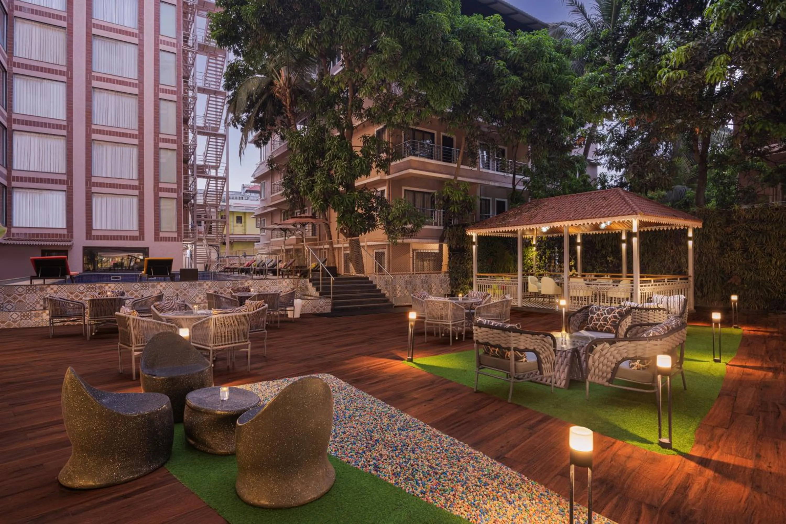 Seating area in Fortune Select Candolim, Goa - Member ITC Hotels' Group