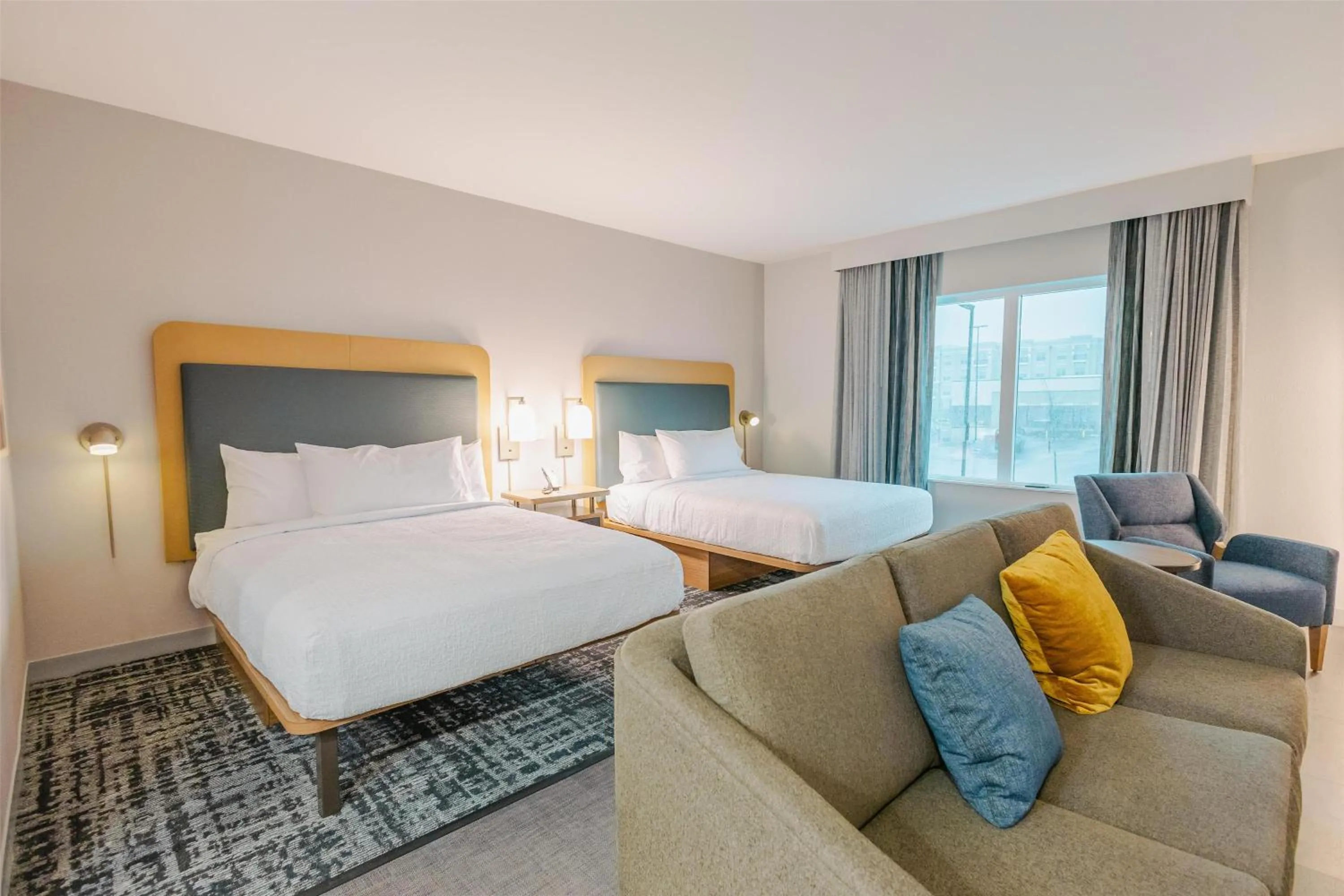 Bed in Homewood Suites By Hilton Buford Mall Of Ga