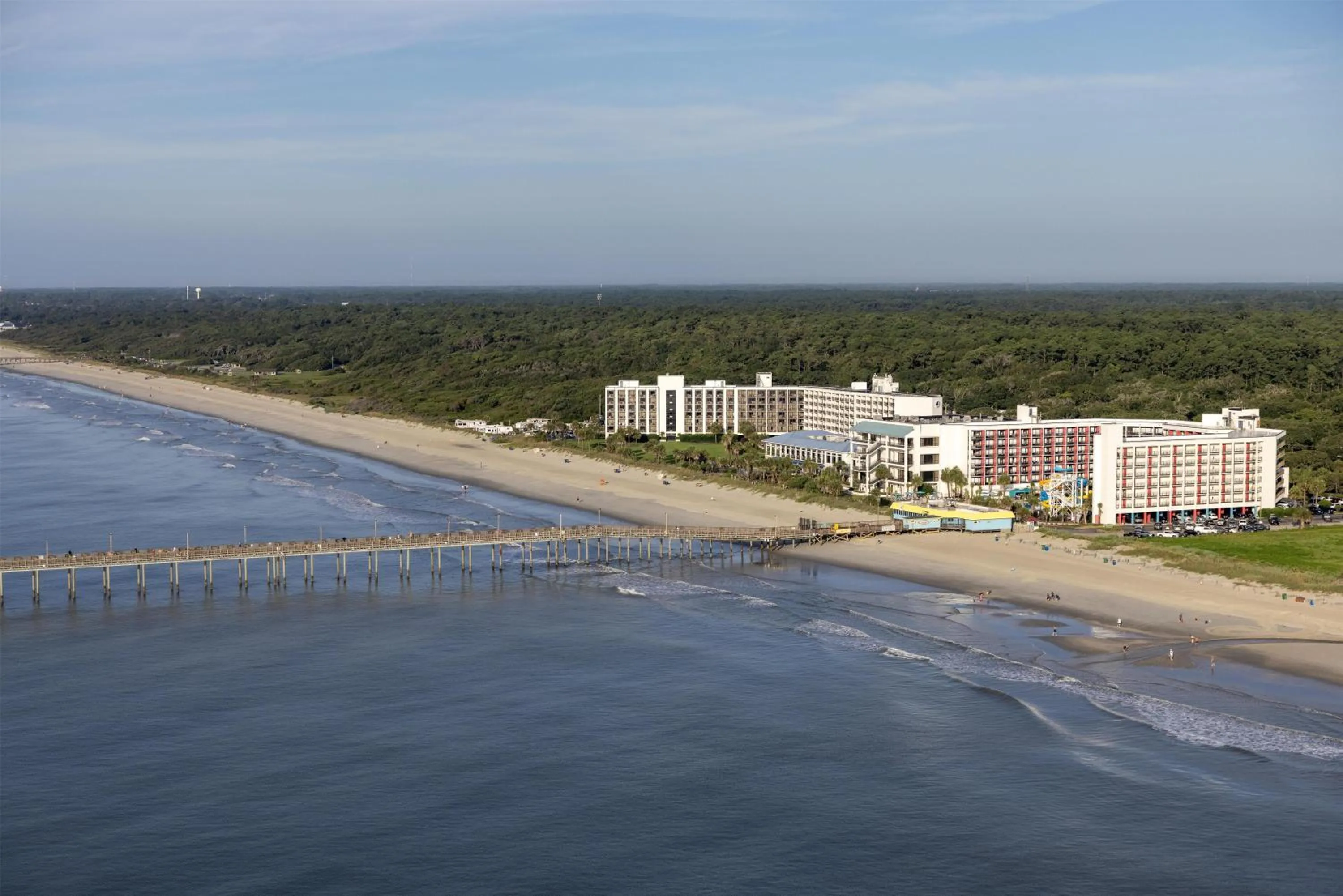 Property building in The Ellie Beach Resort Myrtle Beach, Tapestry By Hilton