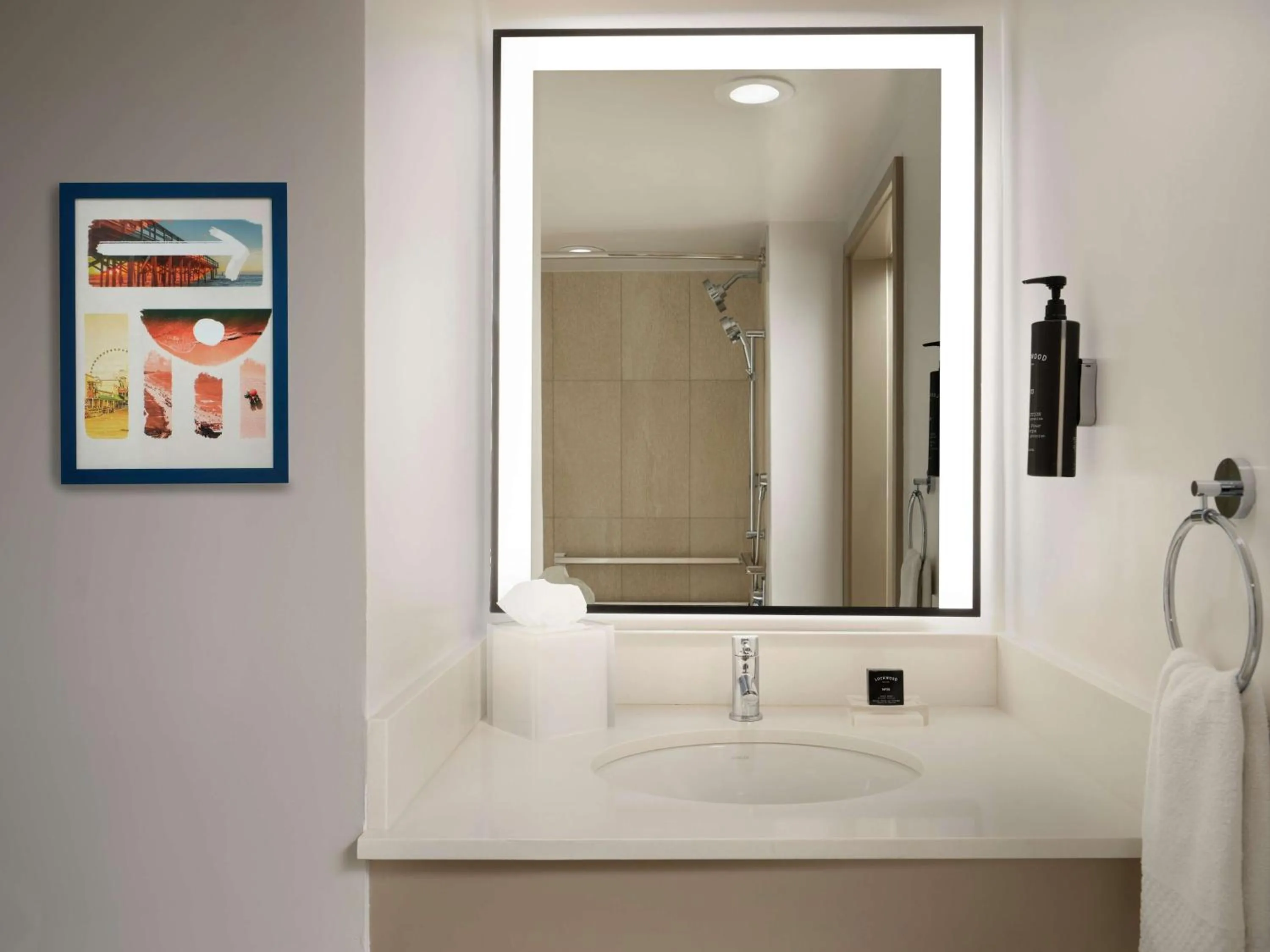 Toilet in The Ellie Beach Resort Myrtle Beach, Tapestry By Hilton