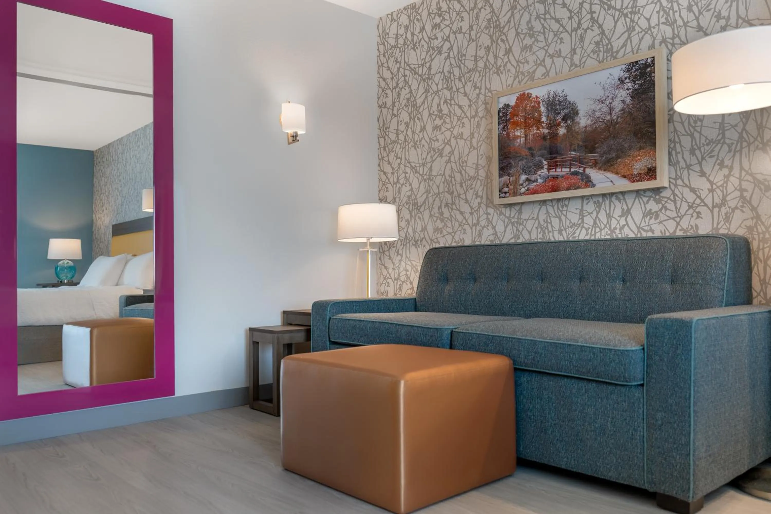 Bedroom in Home2 Suites By Hilton Kokomo