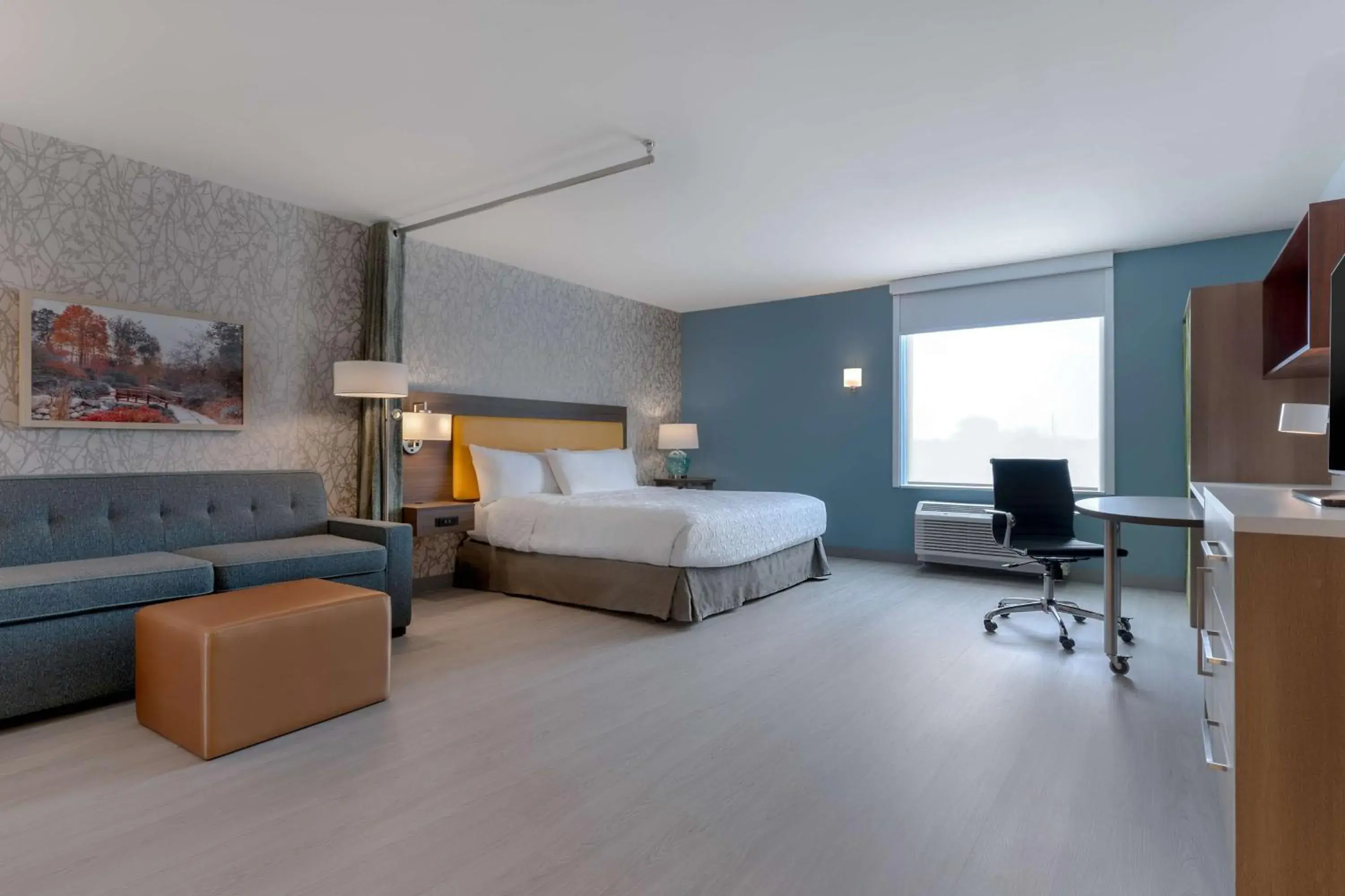 King Studio Suite with Roll-In Shower - Disability Access in Home2 Suites By Hilton Kokomo King Studio Suite with Roll-In Shower - Disability Access in Home2 Suites By Hilton Kokomo