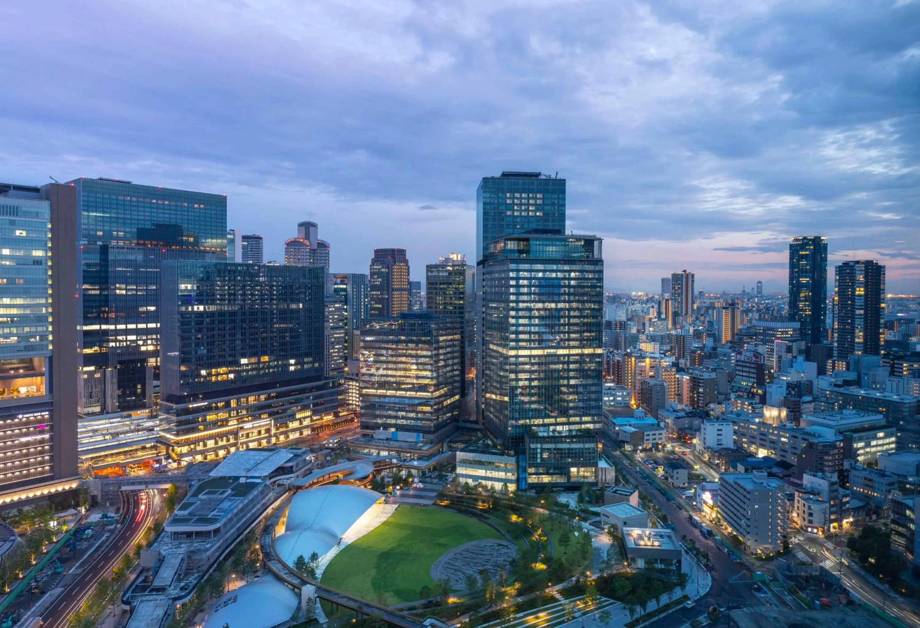 Night in Canopy By Hilton Osaka Umeda