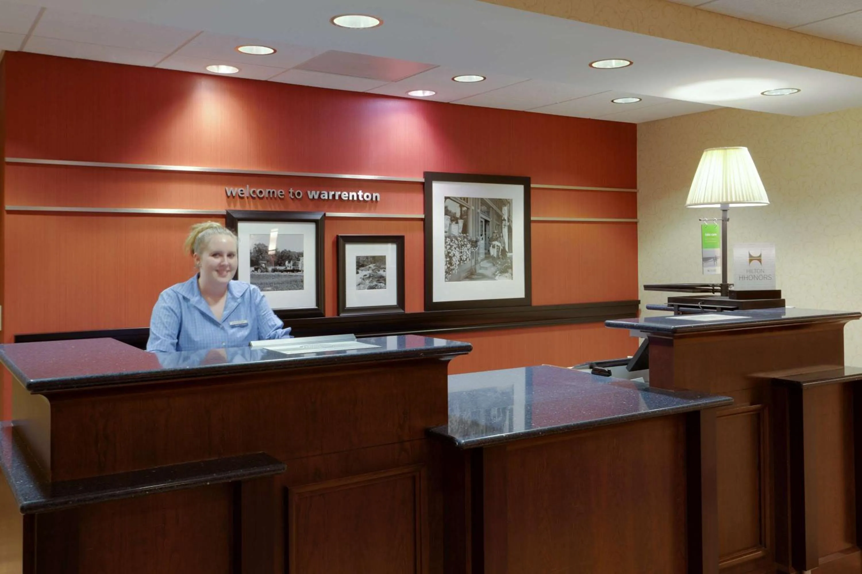 Lobby or reception in Hampton Inn Warrenton, Va