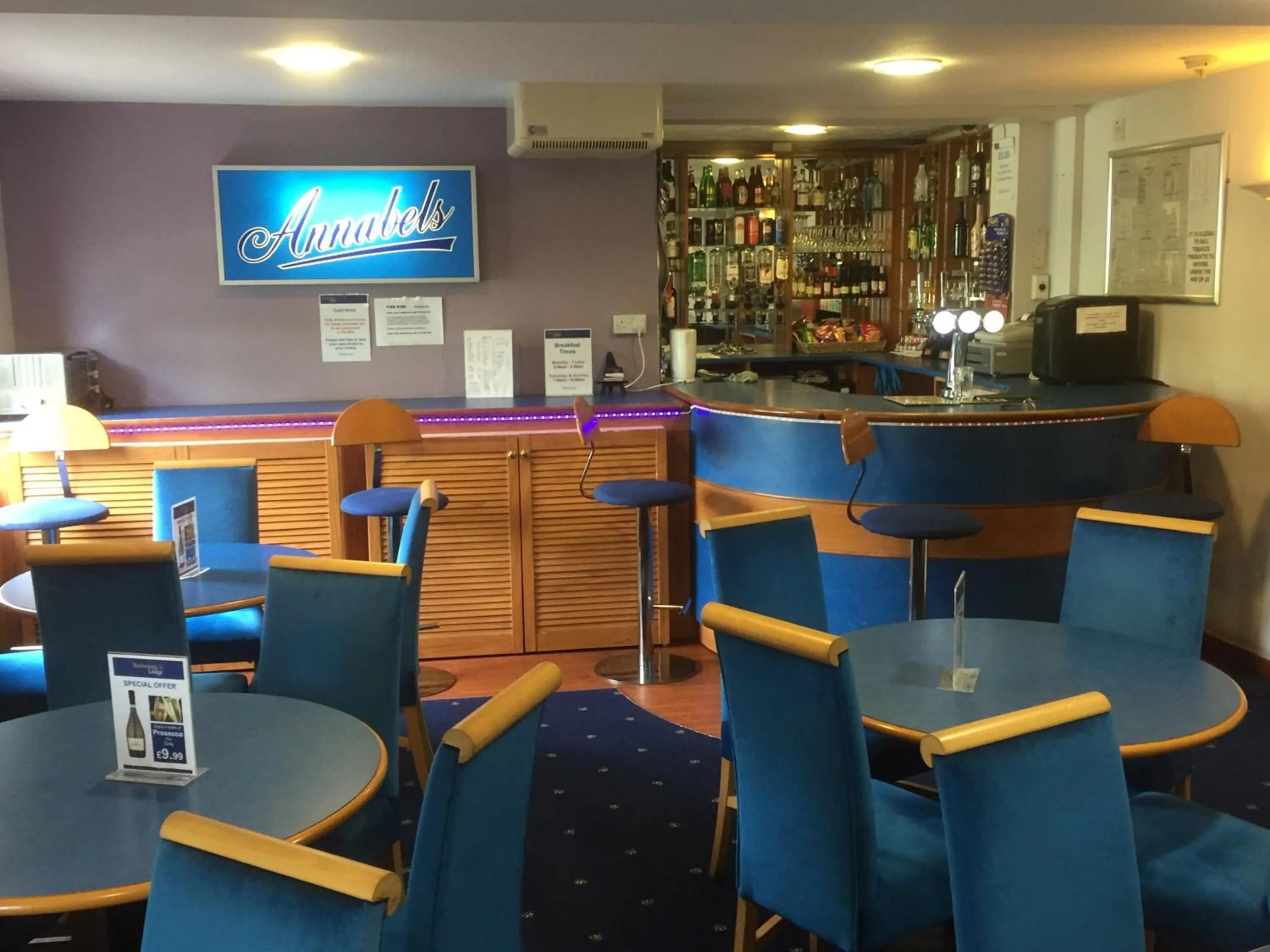 Dining area in Redwings Lodge Sawtry Huntingdon