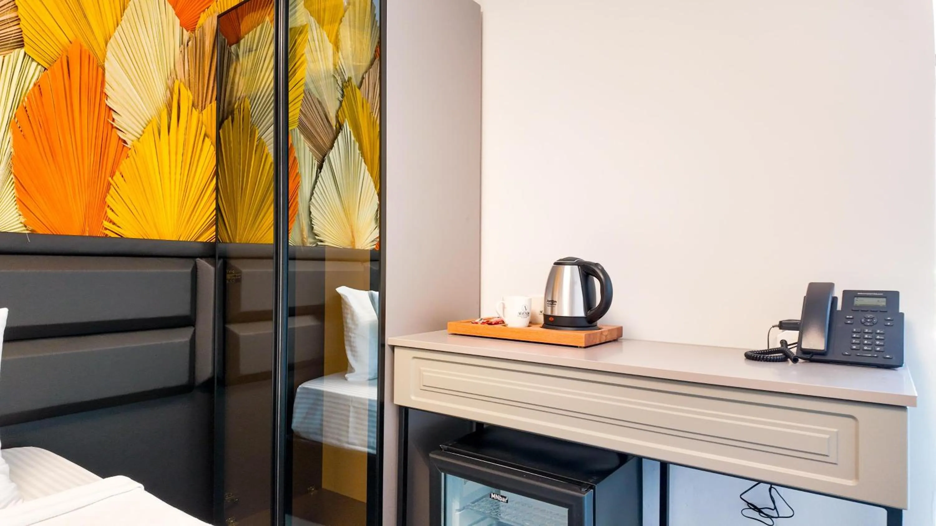 Kitchen or kitchenette in Lizbonia Hotels Bodrum