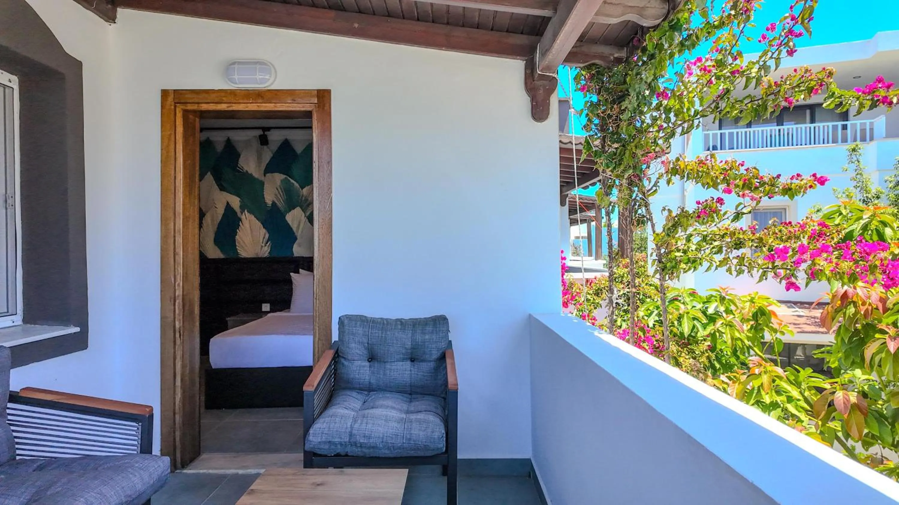 Balcony/Terrace in Lizbonia Hotels Bodrum