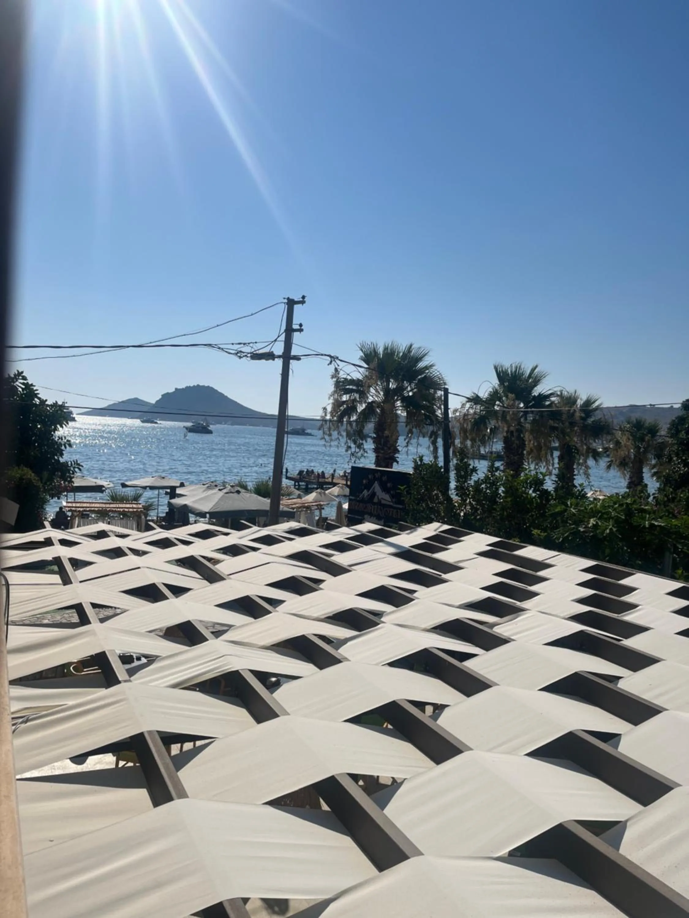 Sea view in Lizbonia Hotels Bodrum