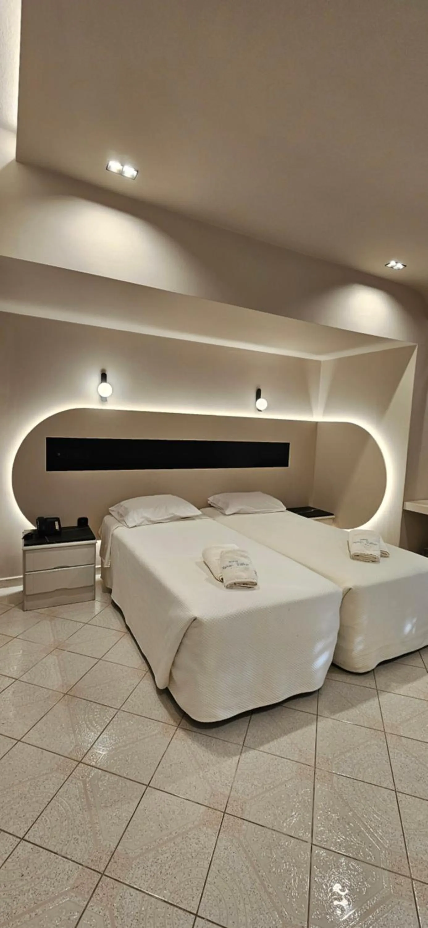 Bed in Olympic Village Hotel & SPA