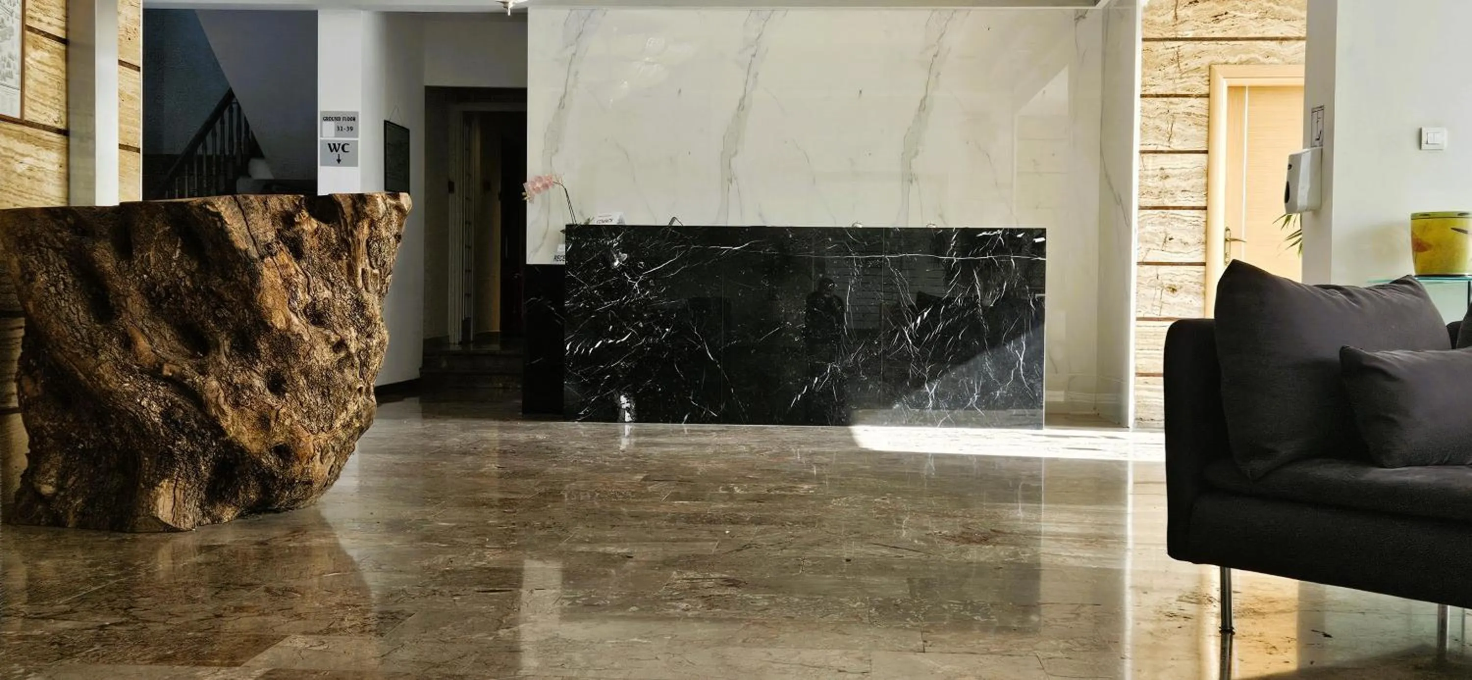 Lobby or reception in Olympic Village Hotel & SPA