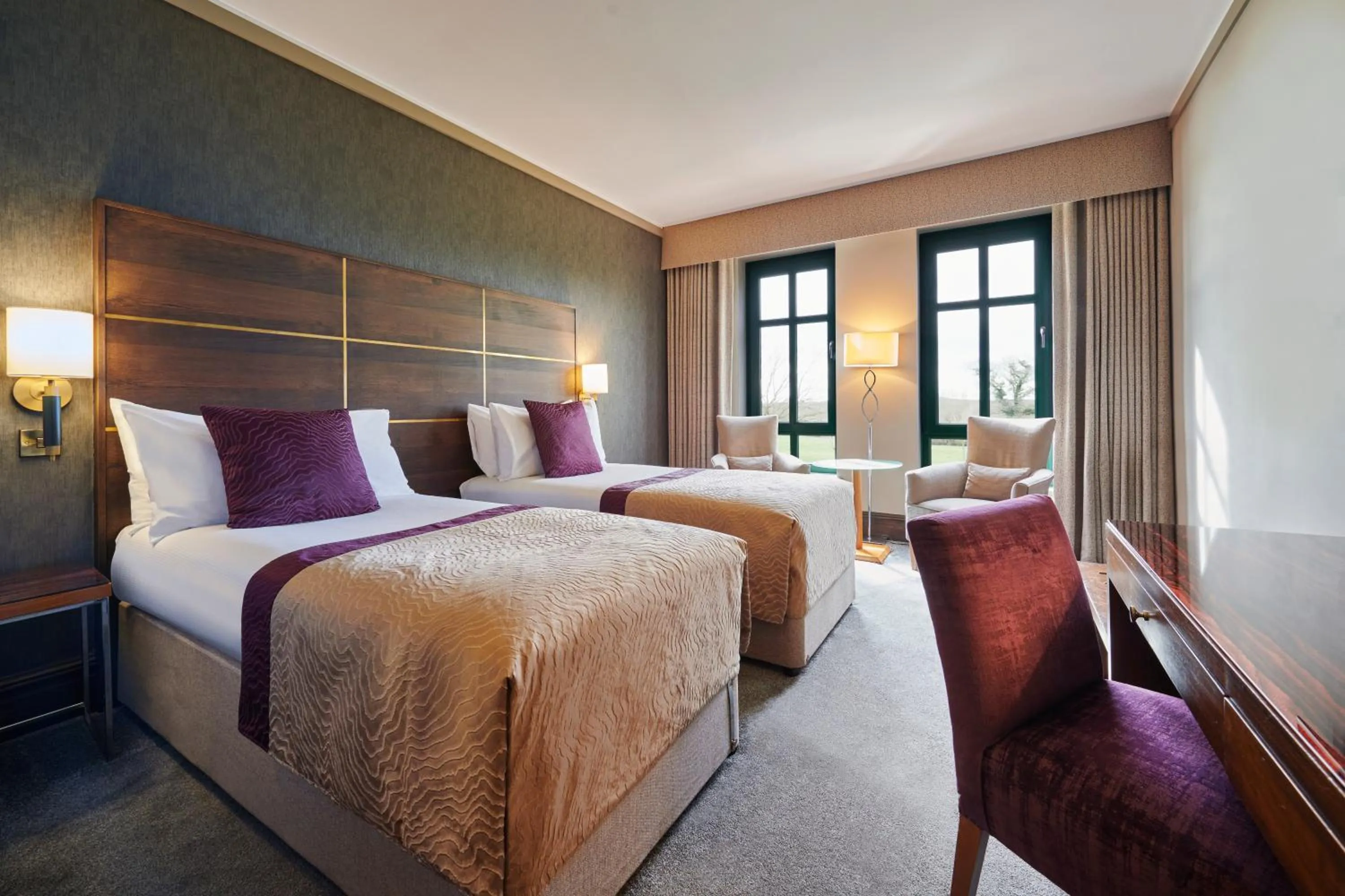 Bed in Aldwark Manor Estate