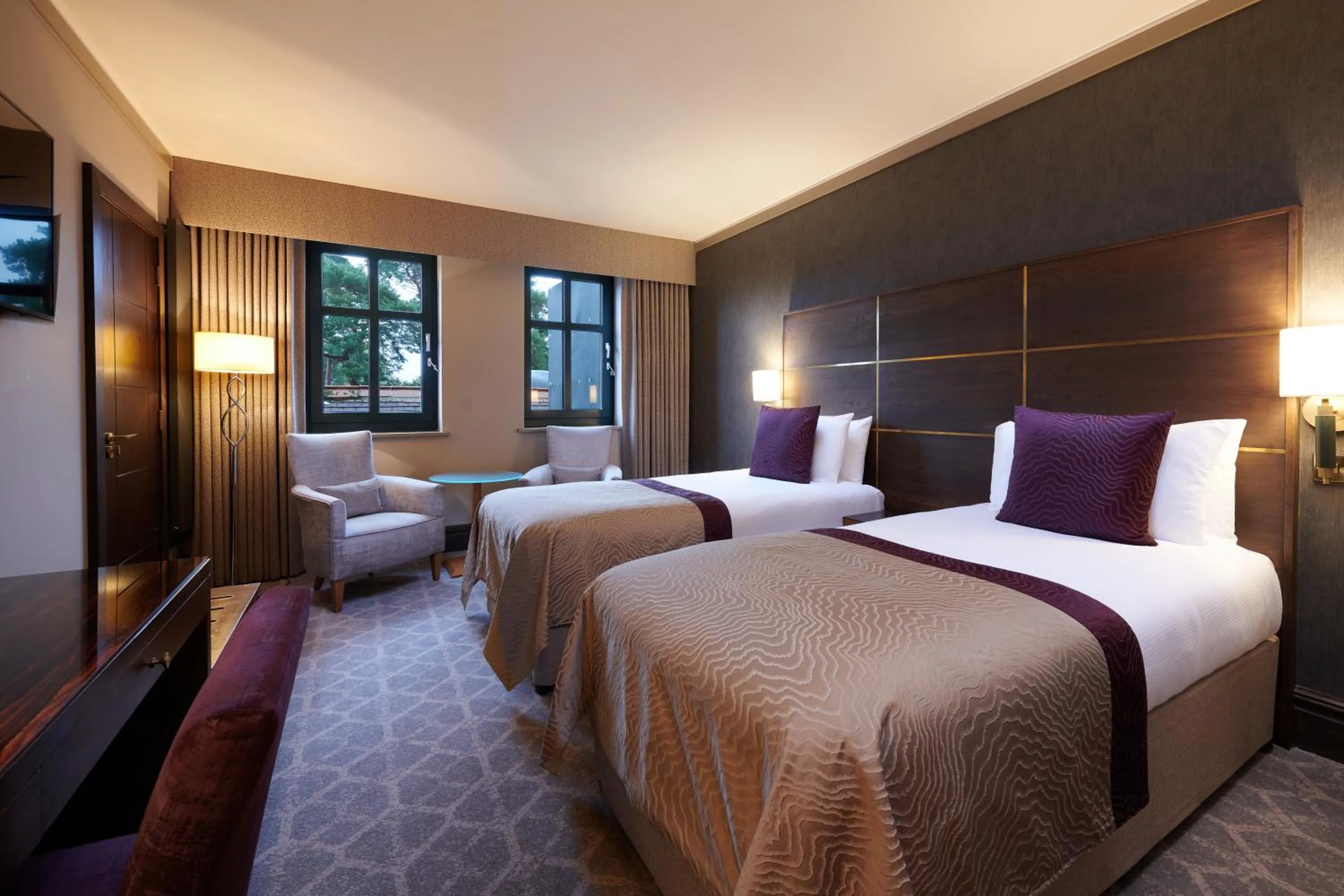 Bed in Aldwark Manor Estate