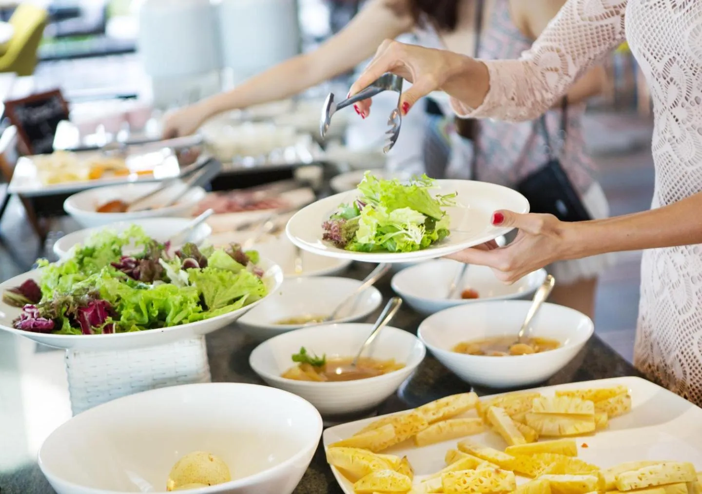 Buffet breakfast in Cevaher Hotel & Suıtes